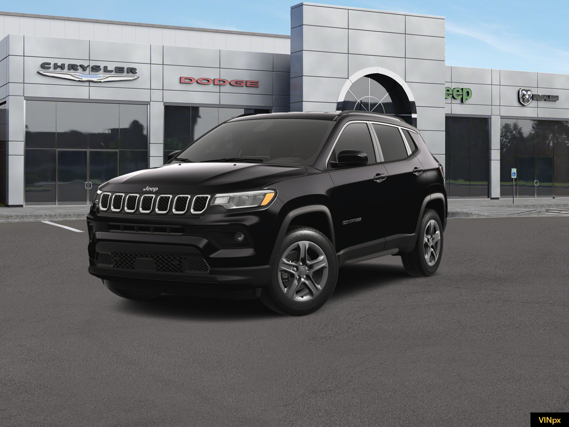 New 2023 Jeep Compass Latitude 4D Sport Utility in #23M1726 | LaFontaine  Automotive Group