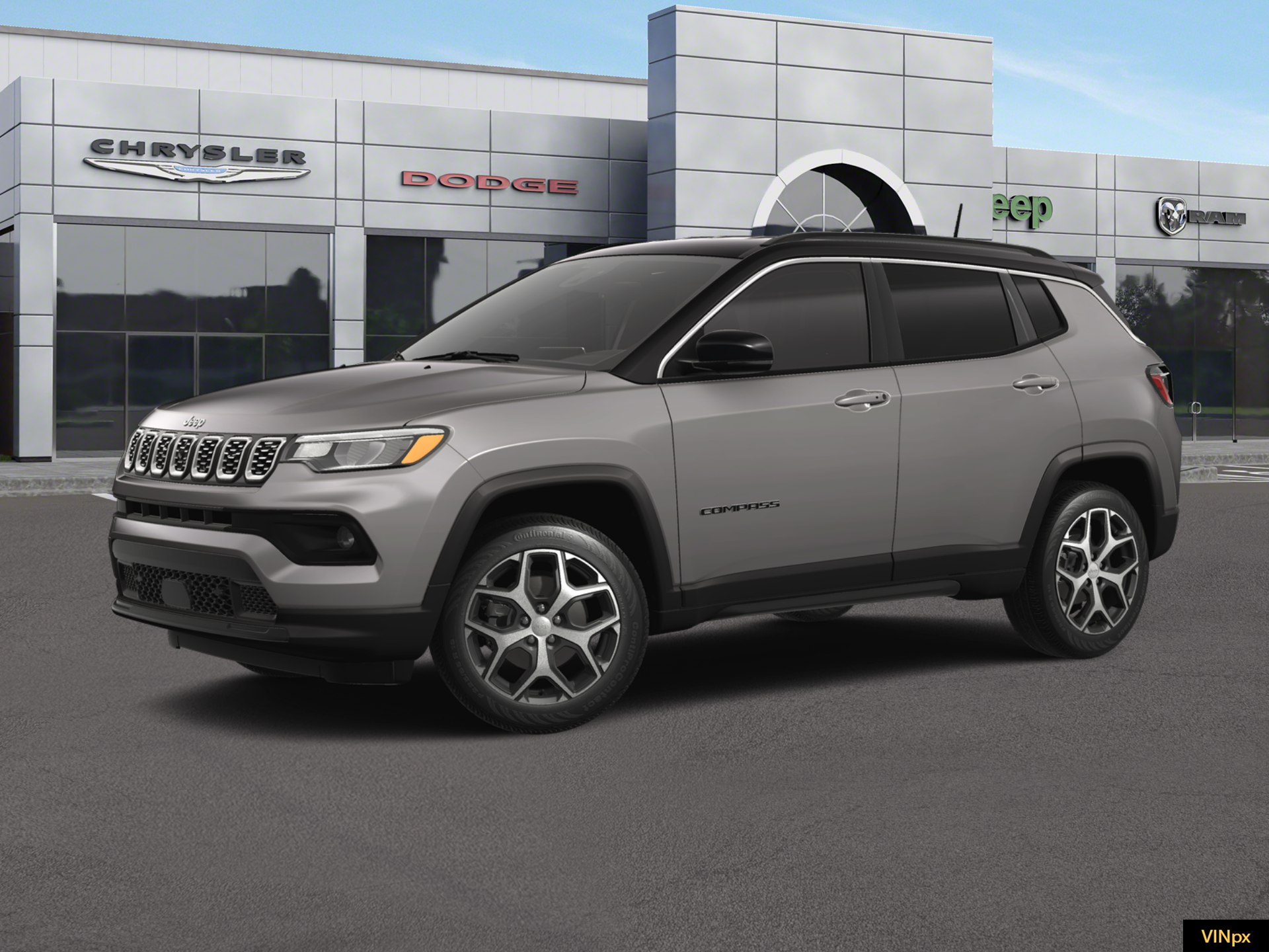 New 2024 Jeep Compass Limited 4D Sport Utility in #24U0266