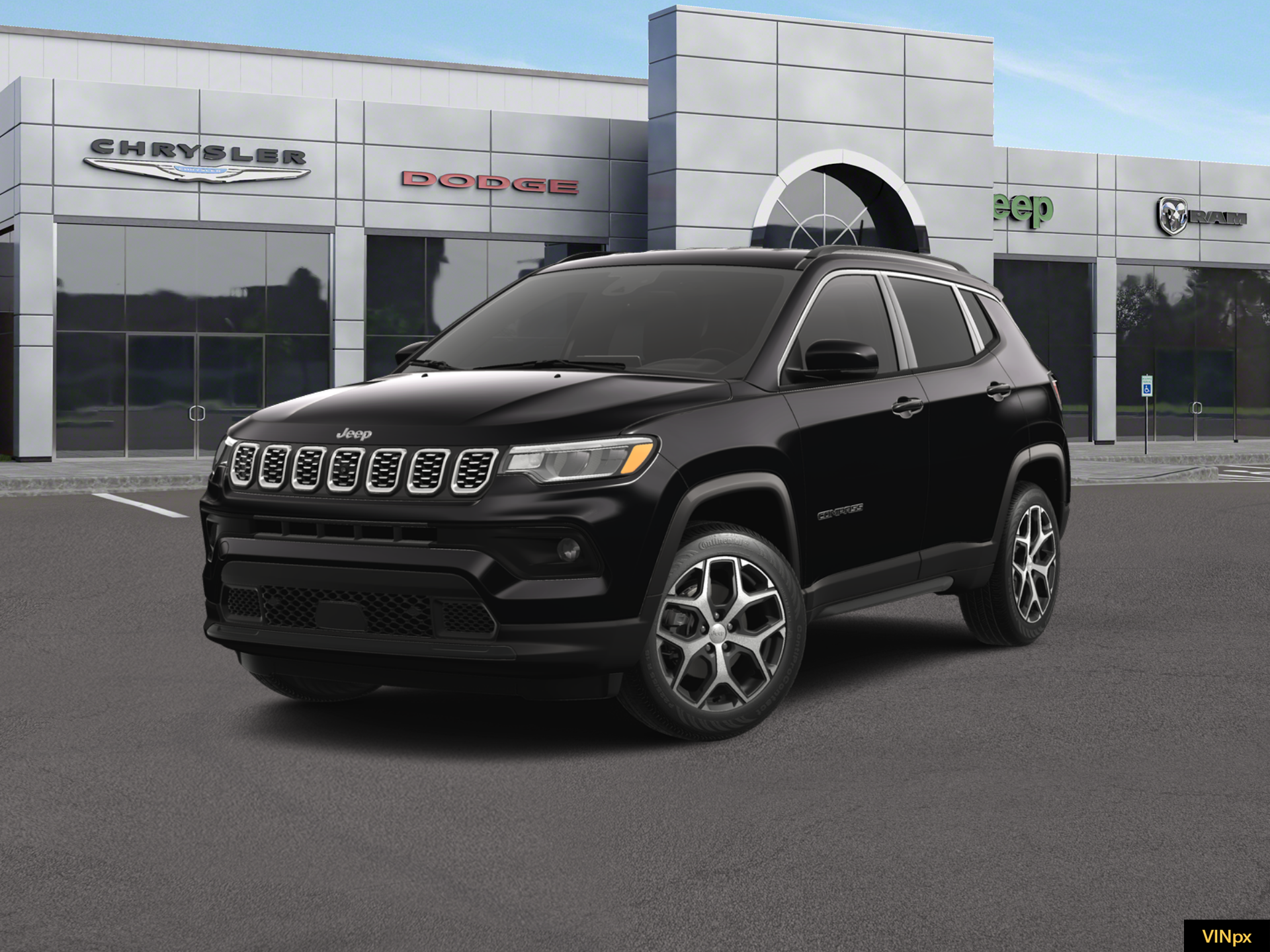 New 2024 Jeep Compass Limited 4D Sport Utility in #24U0341