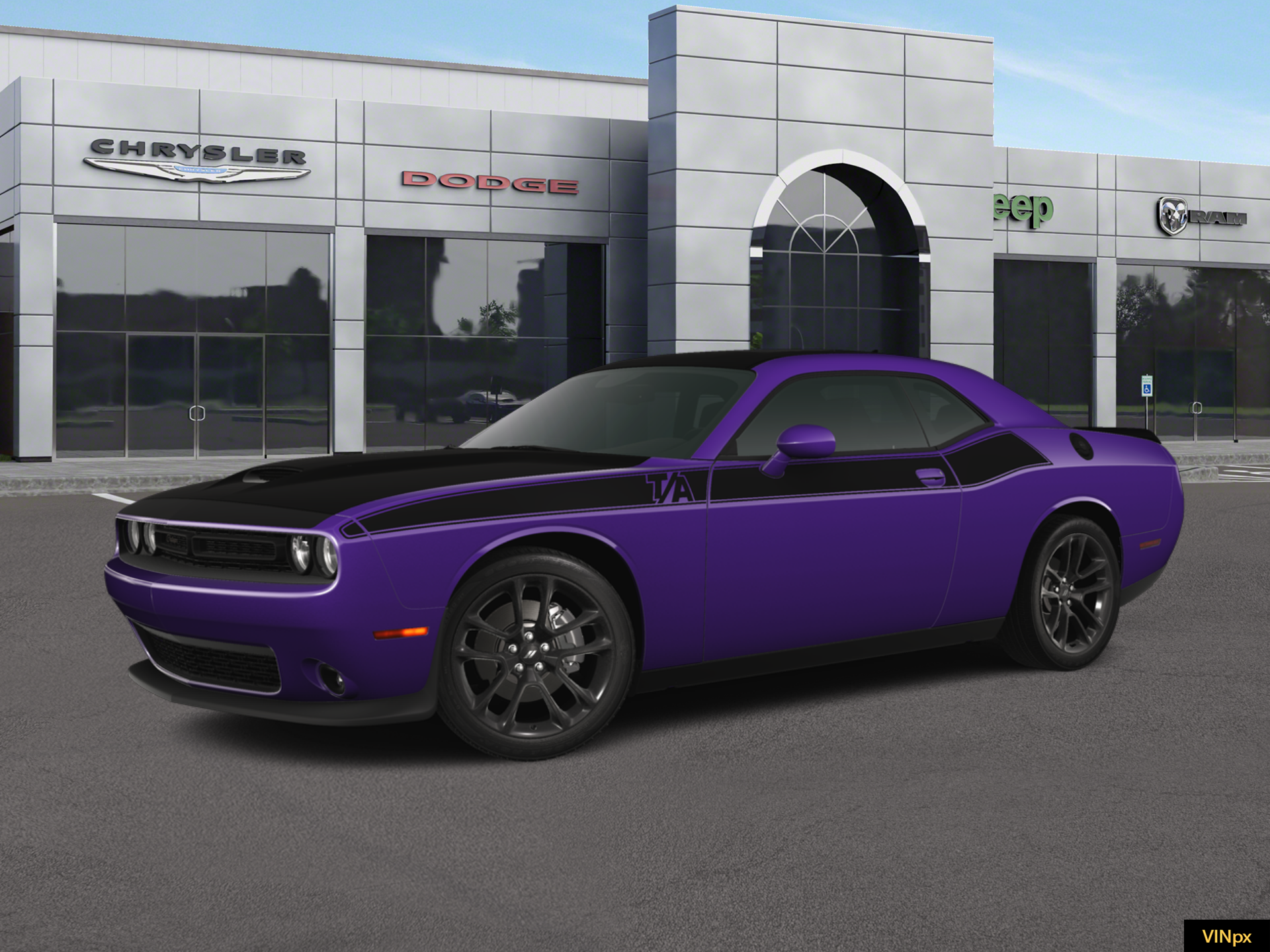 2022 dodge challenger rt classic plum crazy