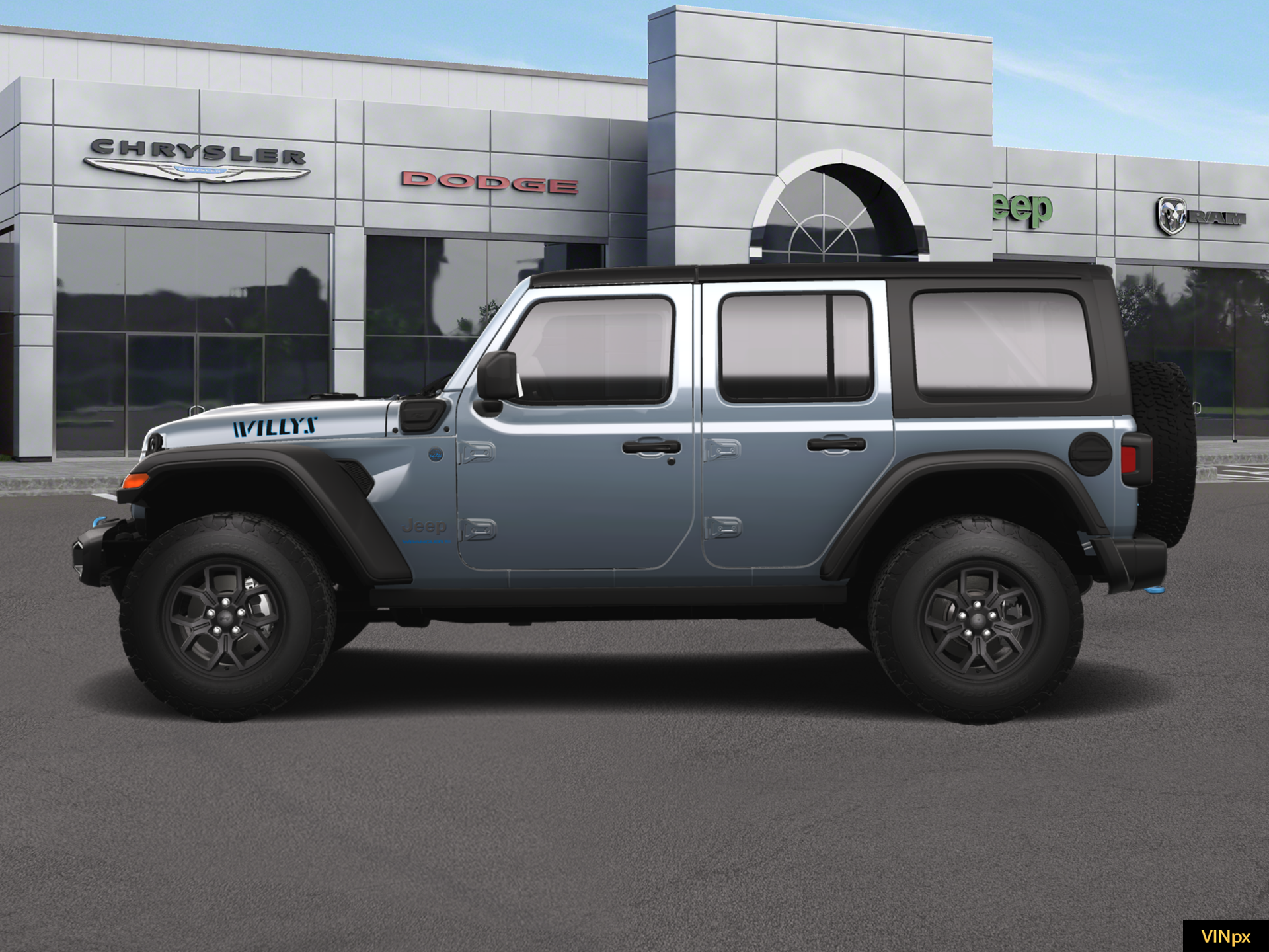 New 2024 Jeep Wrangler Willys 4D Sport Utility in Elyria #24CY004