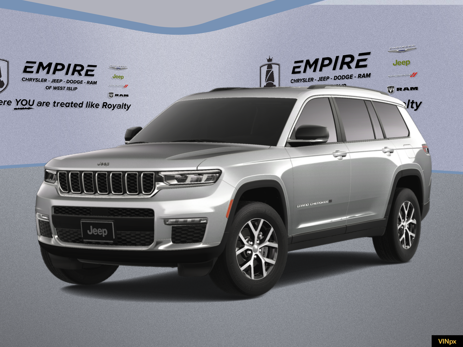 Silver Zynith 2025 Jeep Grand Cherokee L Limited 4WD SUV / Crossover Four-Wheel Drive 8-Speed Automatic