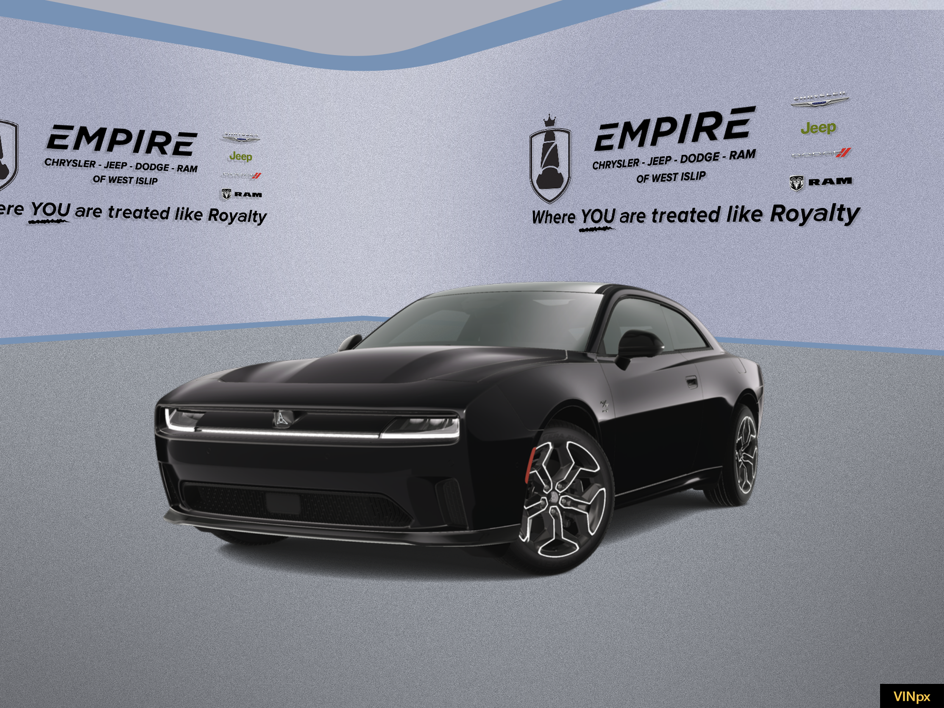Diamond Black Crystal Pearlcoat 2024 Dodge Charger Daytona R/T AWD Coupe All-Wheel Drive 1-Speed Automatic