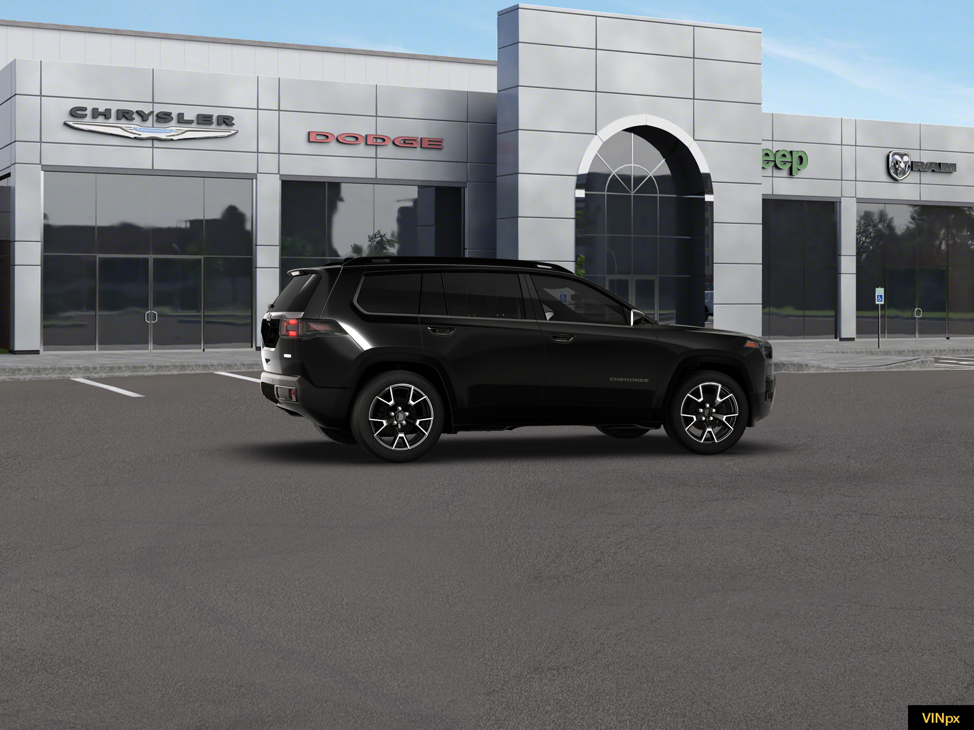 New 2026 Diamond Black Crystal Pearl-Coat Exterior Paint Jeep Overland image 15