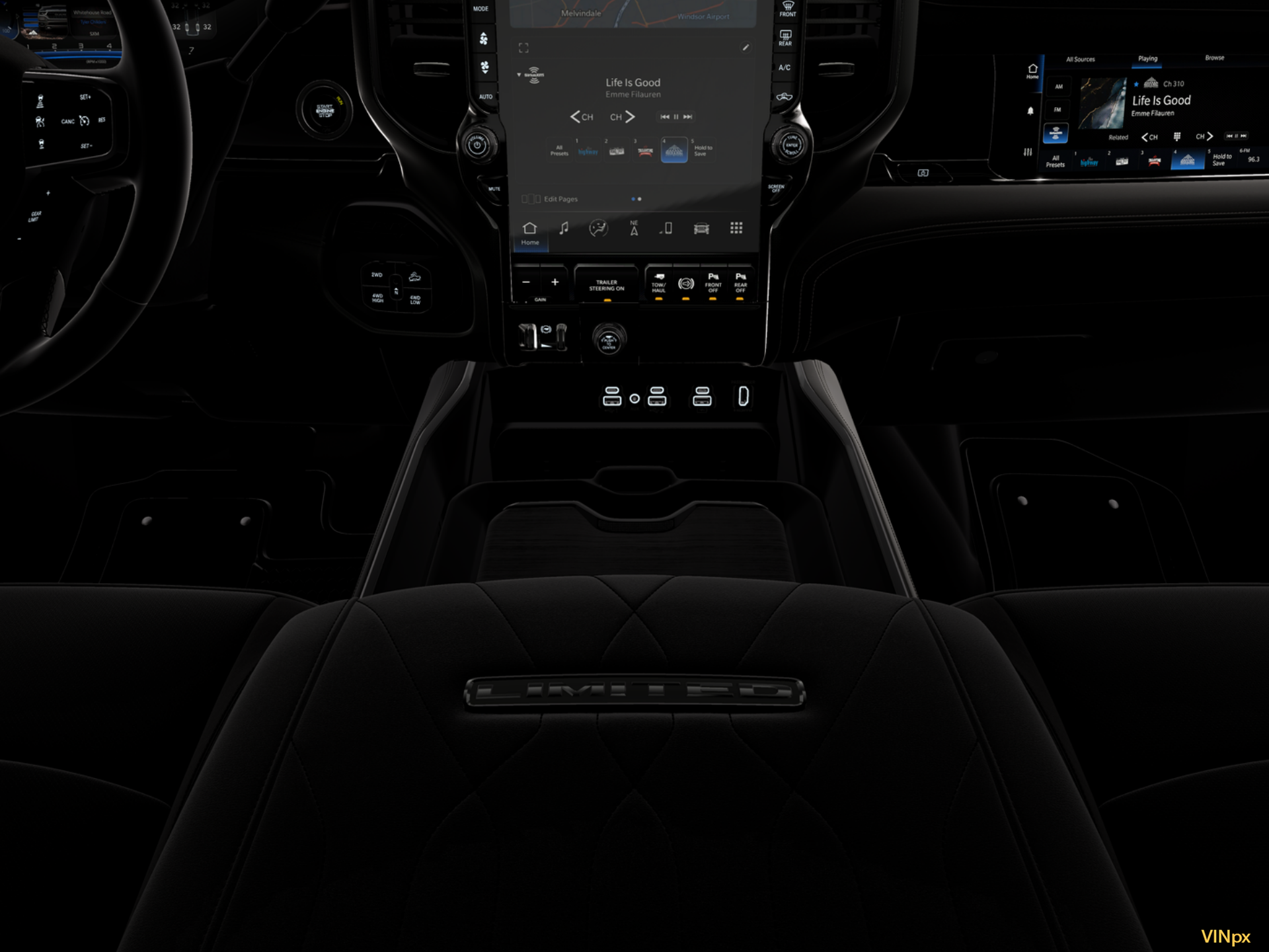 New 2026 Diamond Black Crystal Pearl-Coat Exterior Paint RAM Limited image 16