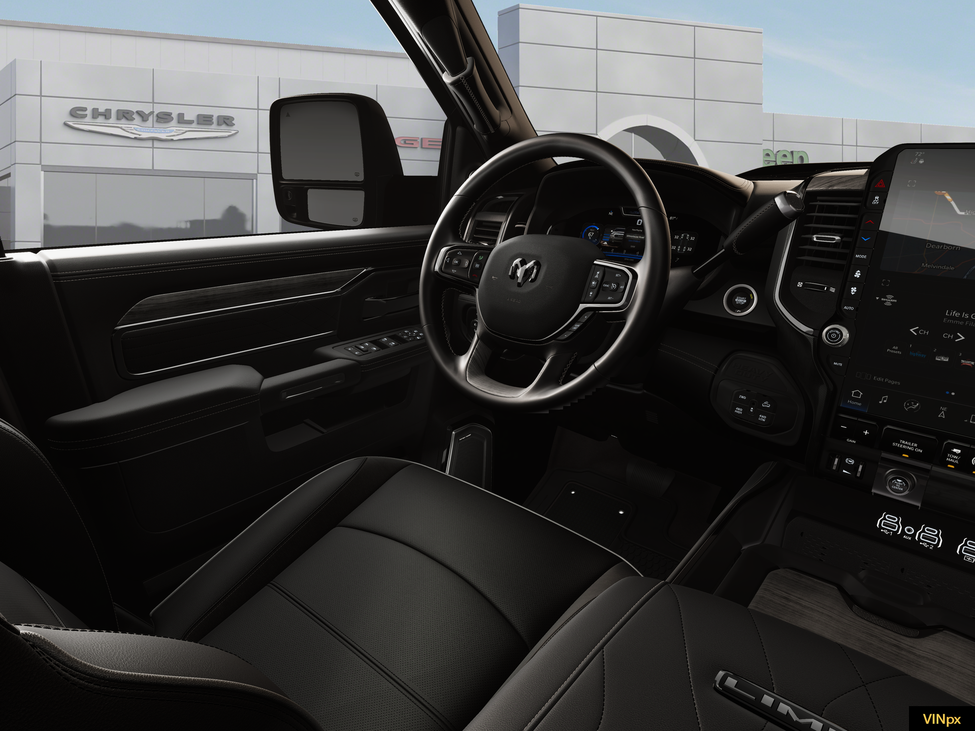 New 2026 Diamond Black Crystal Pearl-Coat Exterior Paint RAM Limited image 18