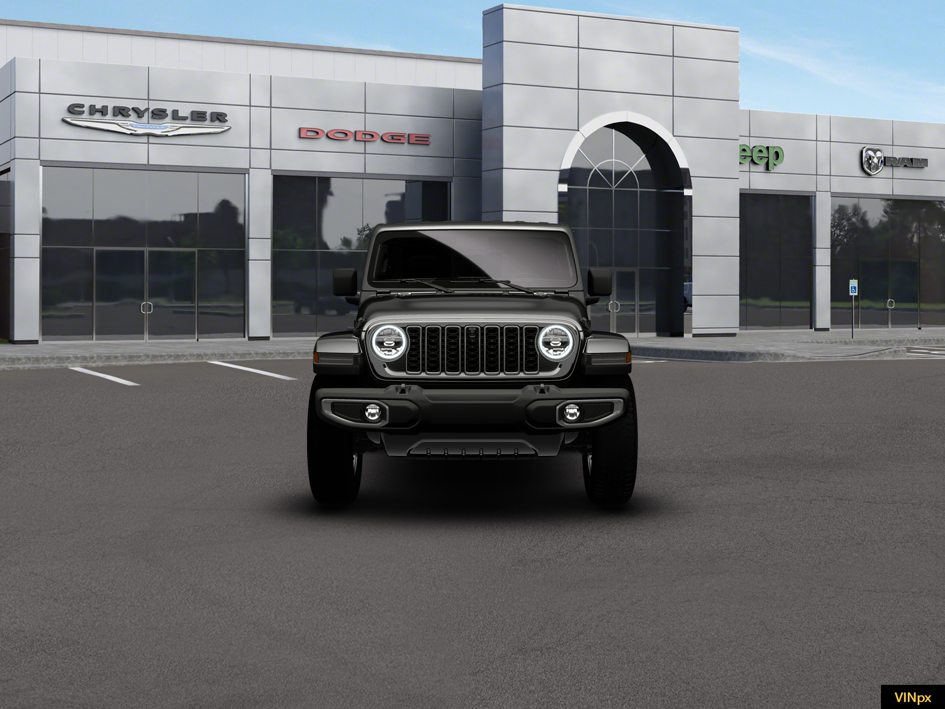 New 2026 Black Clear-Coat Exterior Paint Jeep  image 12