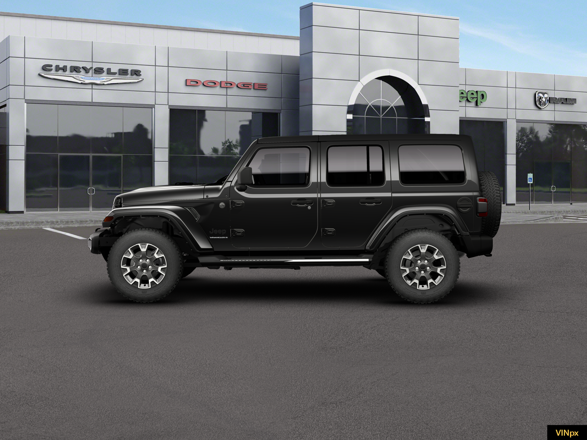 New 2026 Black Clear-Coat Exterior Paint Jeep  image 3