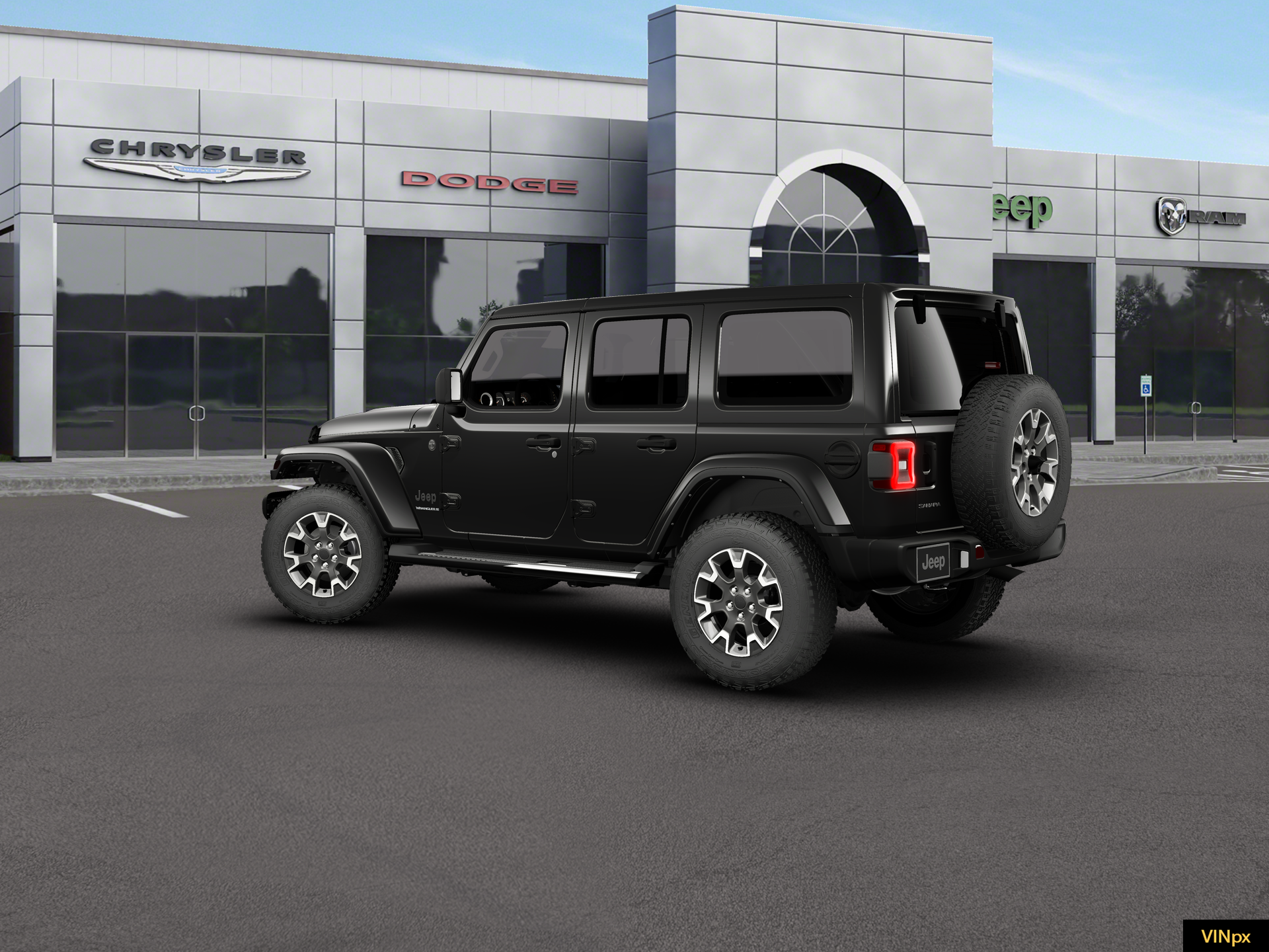 New 2026 Black Clear-Coat Exterior Paint Jeep  image 4