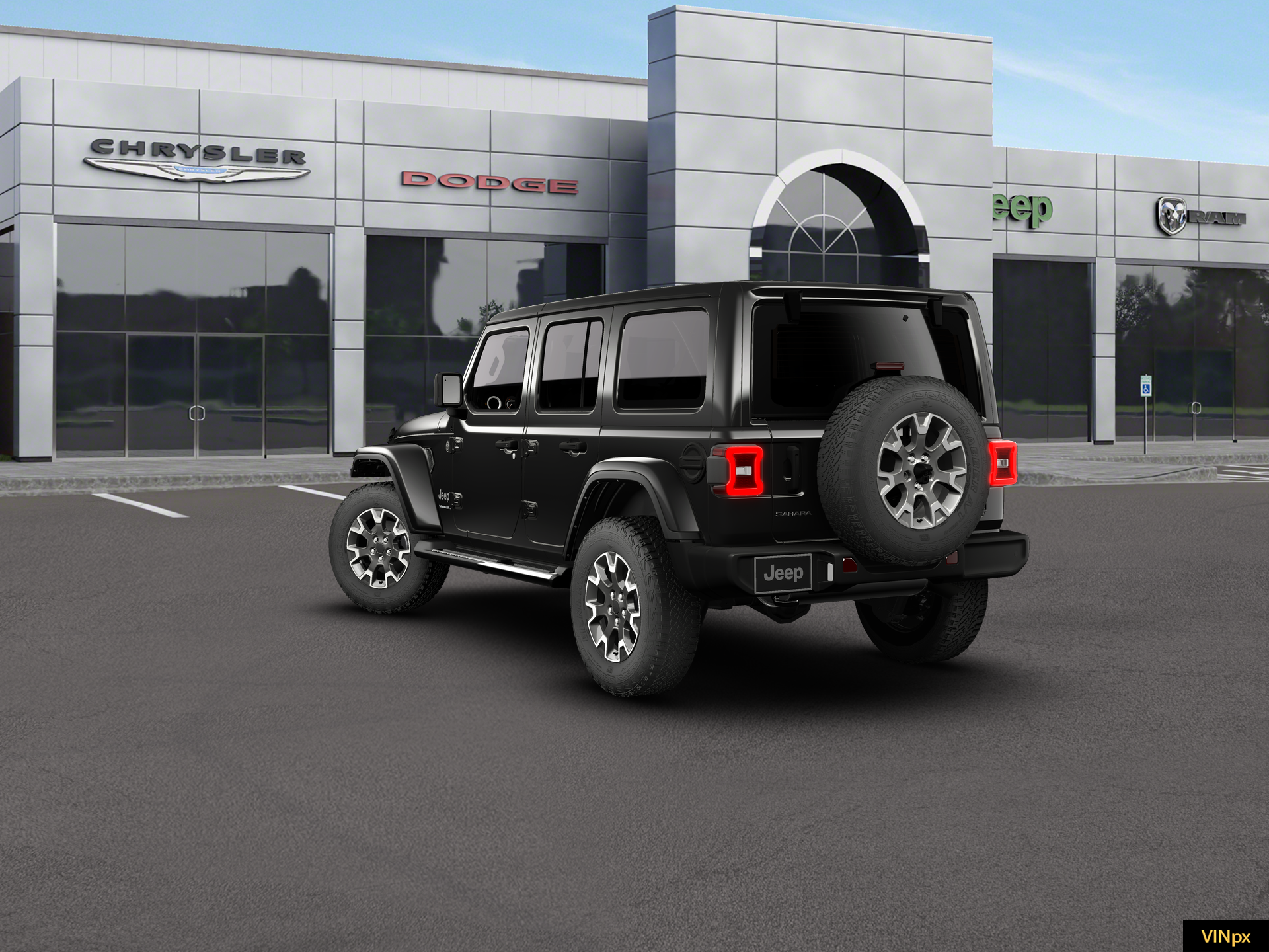 New 2026 Black Clear-Coat Exterior Paint Jeep  image 5