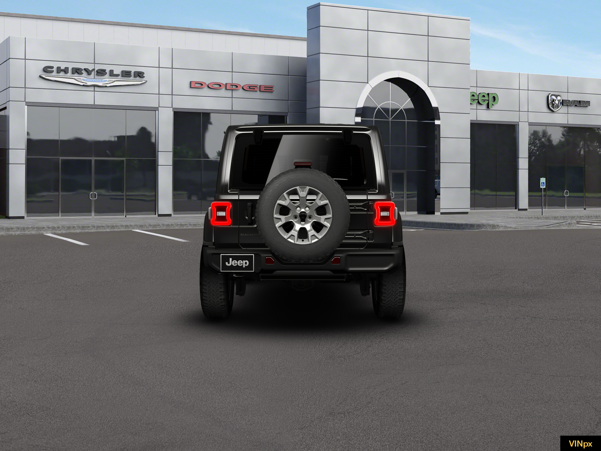 New 2026 Black Clear-Coat Exterior Paint Jeep  image 6