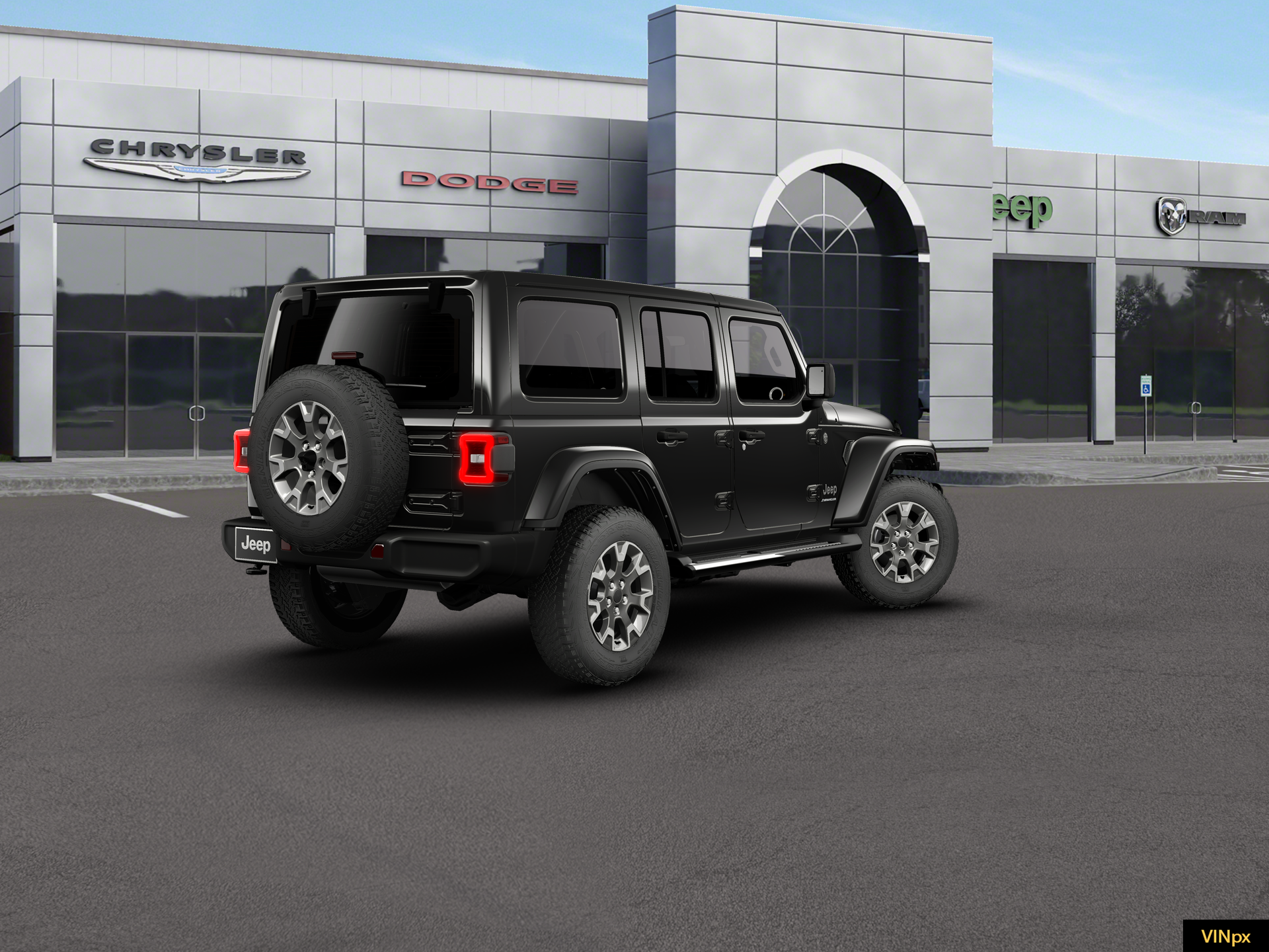 New 2026 Black Clear-Coat Exterior Paint Jeep  image 7
