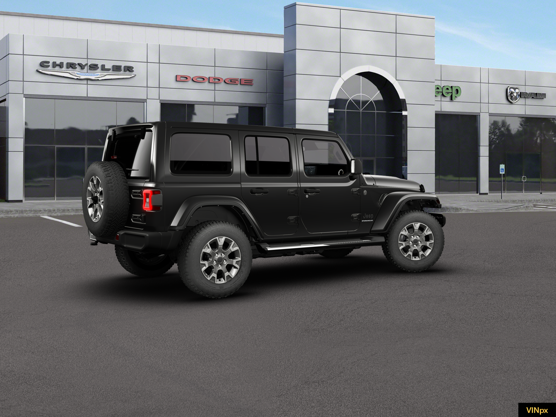 New 2026 Black Clear-Coat Exterior Paint Jeep  image 8