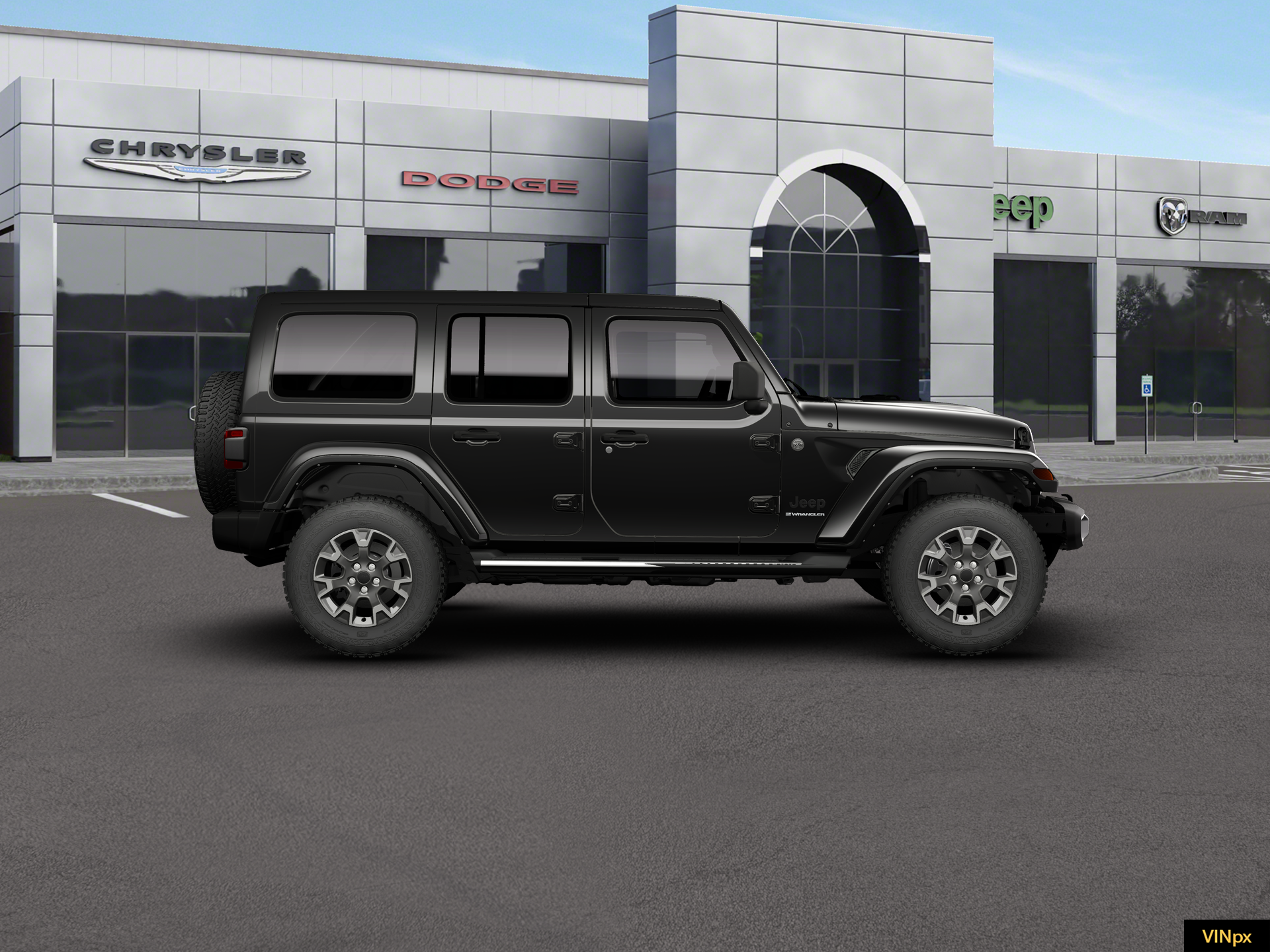 New 2026 Black Clear-Coat Exterior Paint Jeep  image 9
