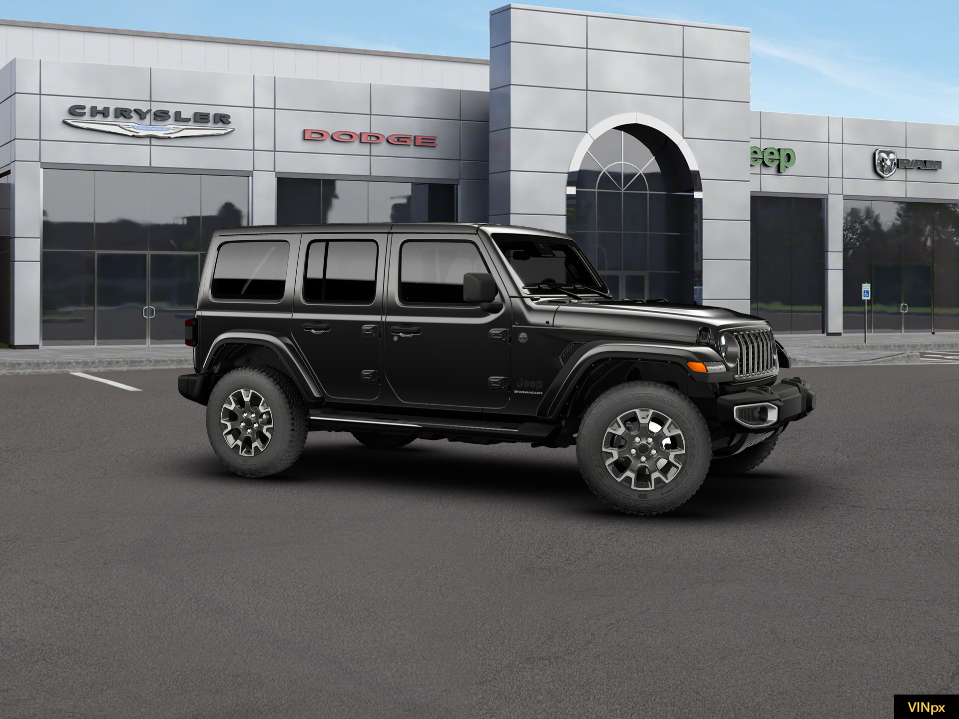New 2026 Black Clear-Coat Exterior Paint Jeep  image 10