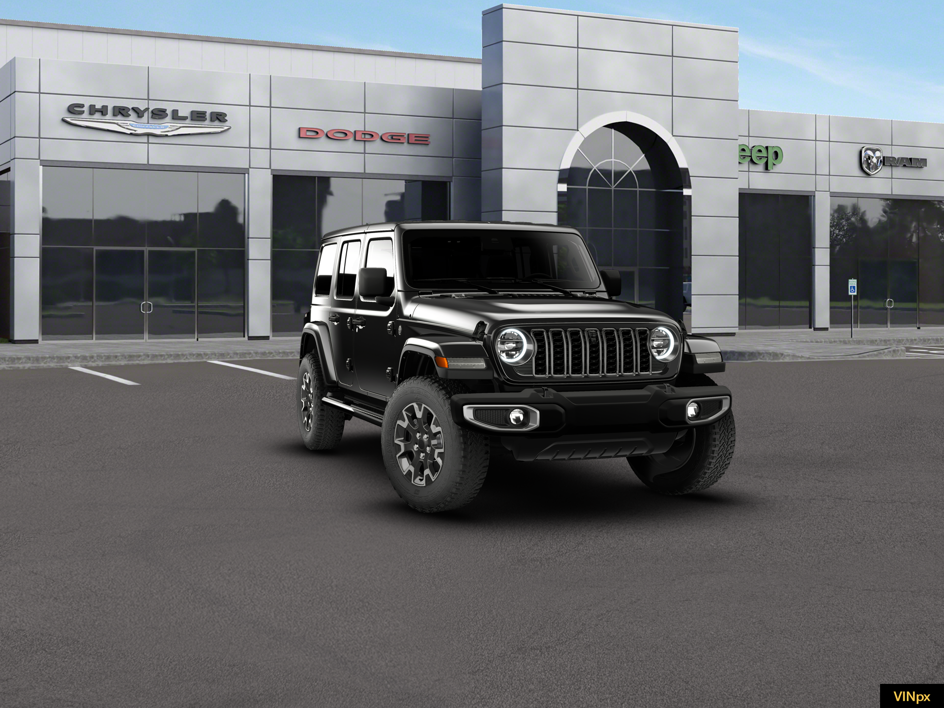 New 2026 Black Clear-Coat Exterior Paint Jeep  image 16