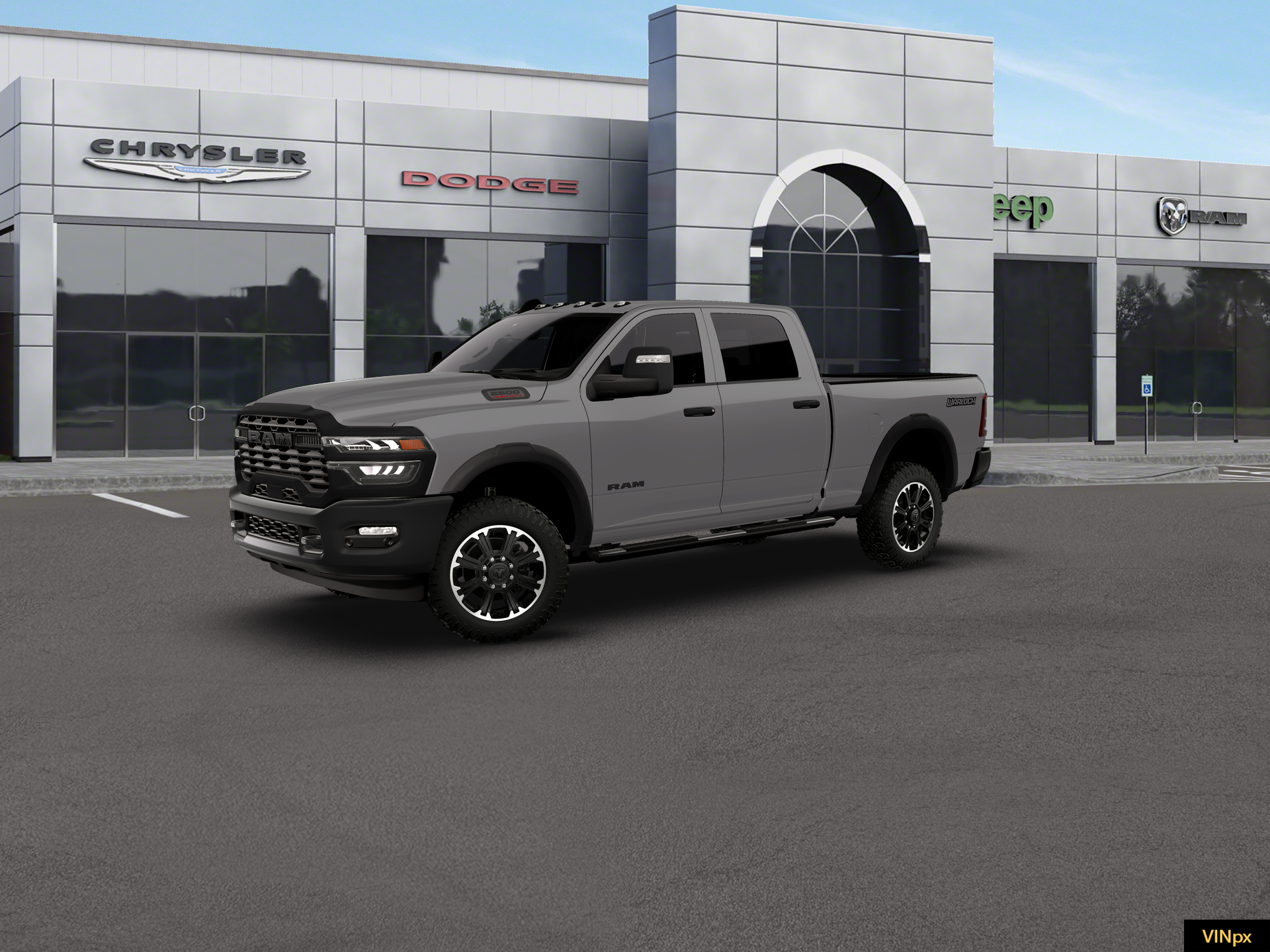 New 2026 Ceramic Gray Clear-Coat Exterior Paint RAM  image 2