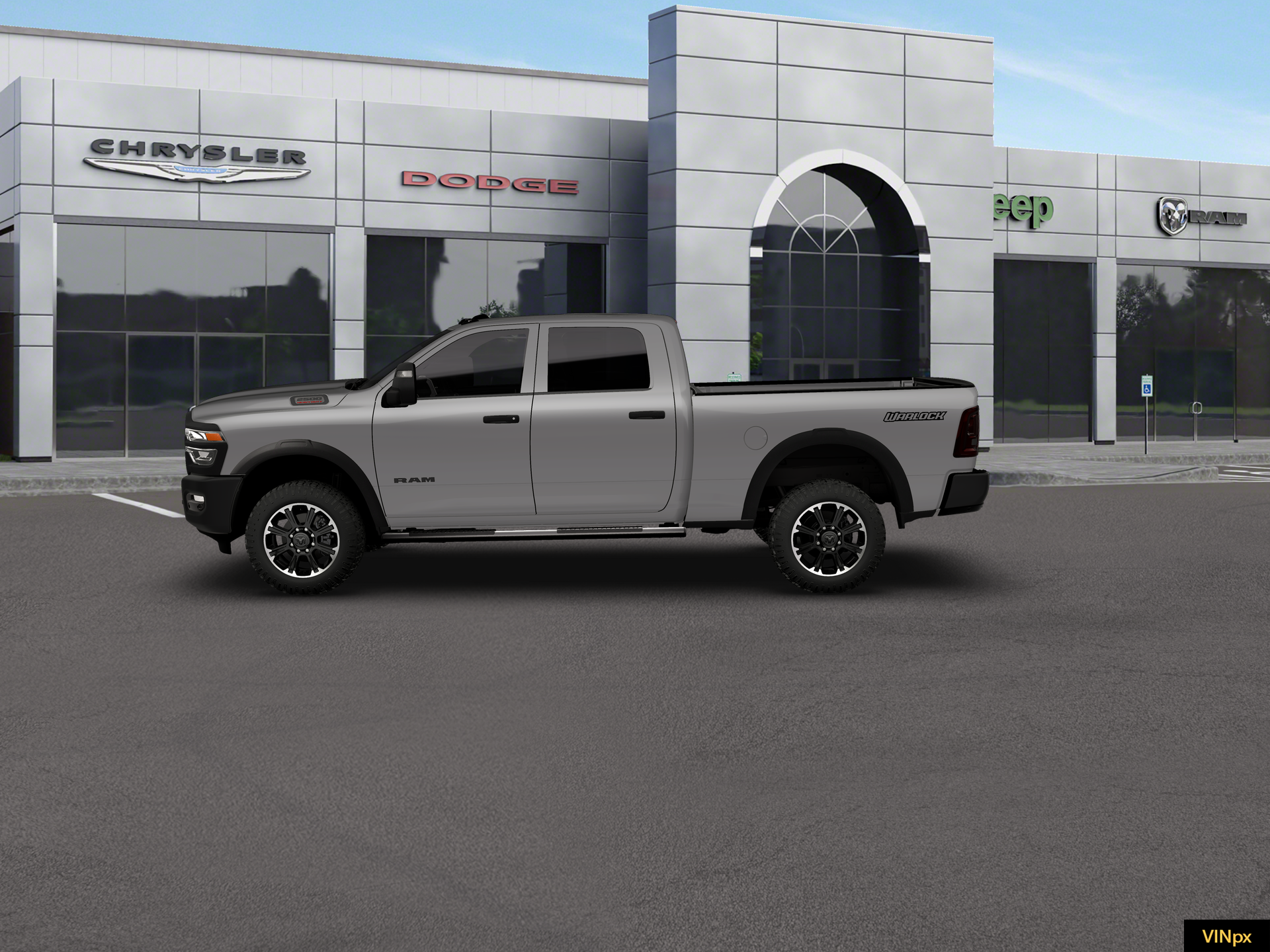 New 2026 Ceramic Gray Clear-Coat Exterior Paint RAM  image 3