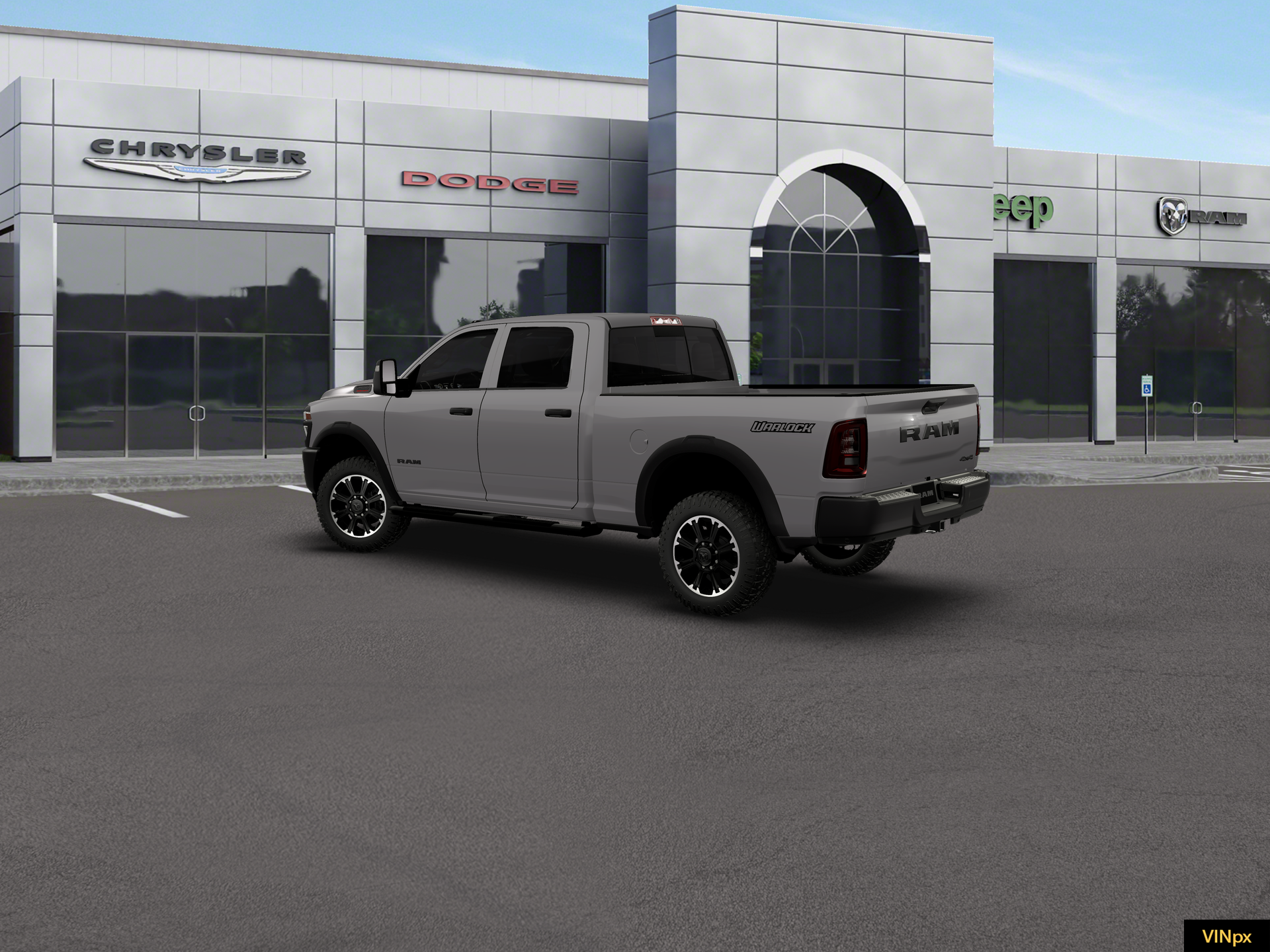 New 2026 Ceramic Gray Clear-Coat Exterior Paint RAM  image 4