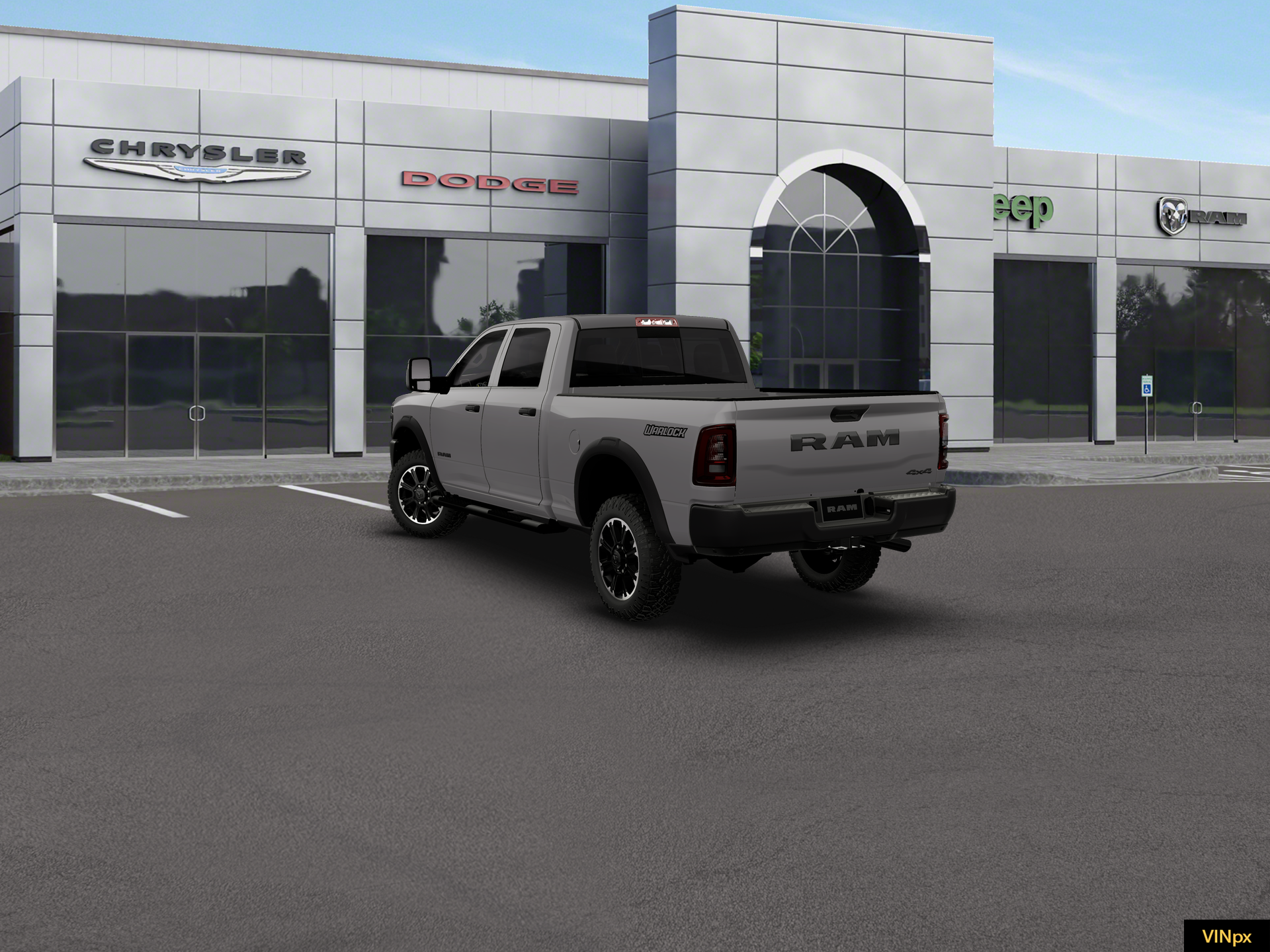 New 2026 Ceramic Gray Clear-Coat Exterior Paint RAM  image 5