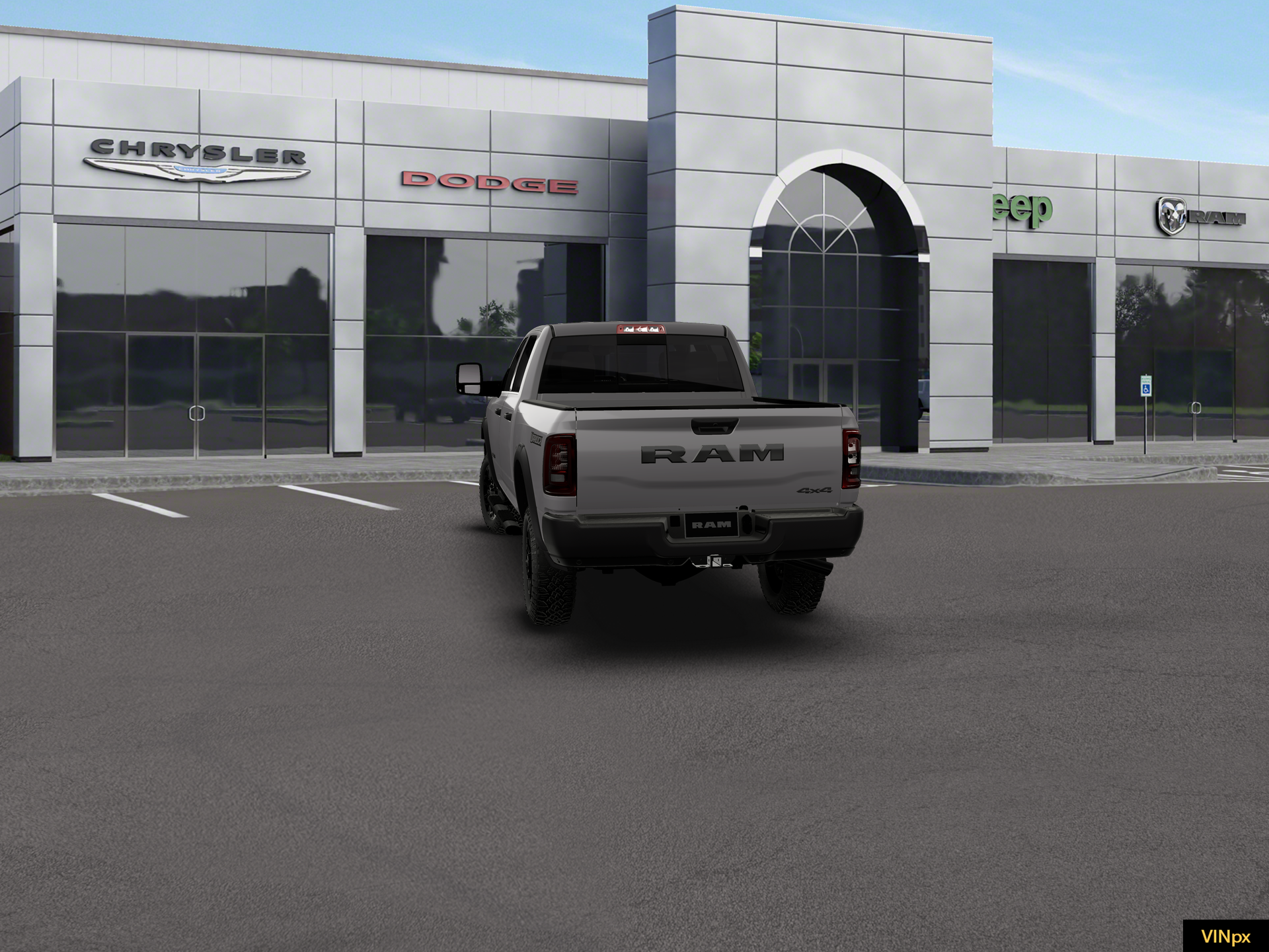 New 2026 Ceramic Gray Clear-Coat Exterior Paint RAM  image 13