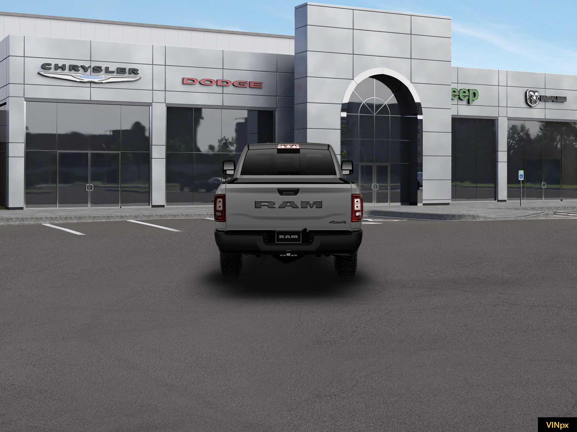 New 2026 Ceramic Gray Clear-Coat Exterior Paint RAM  image 6