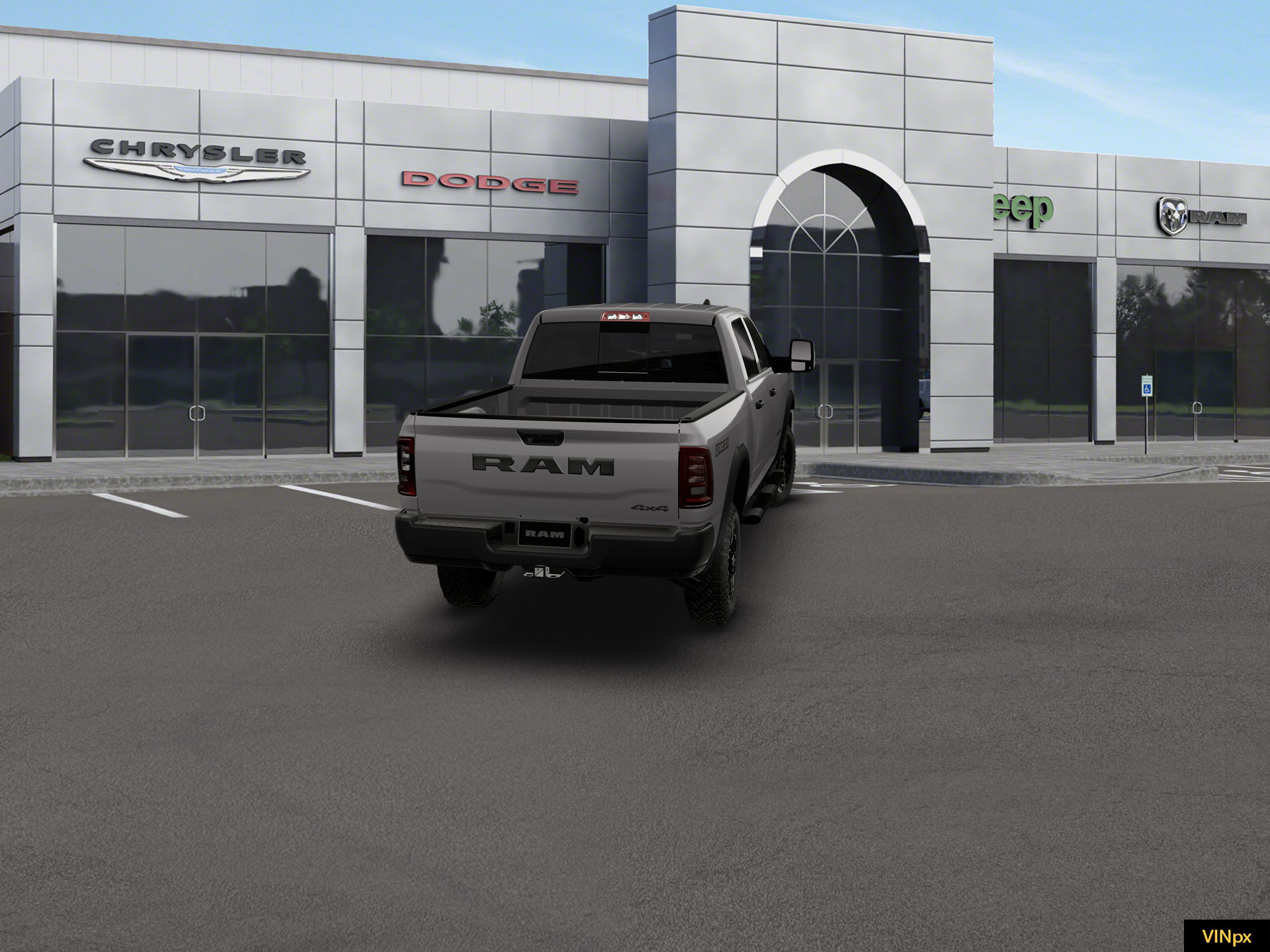 New 2026 Ceramic Gray Clear-Coat Exterior Paint RAM  image 14