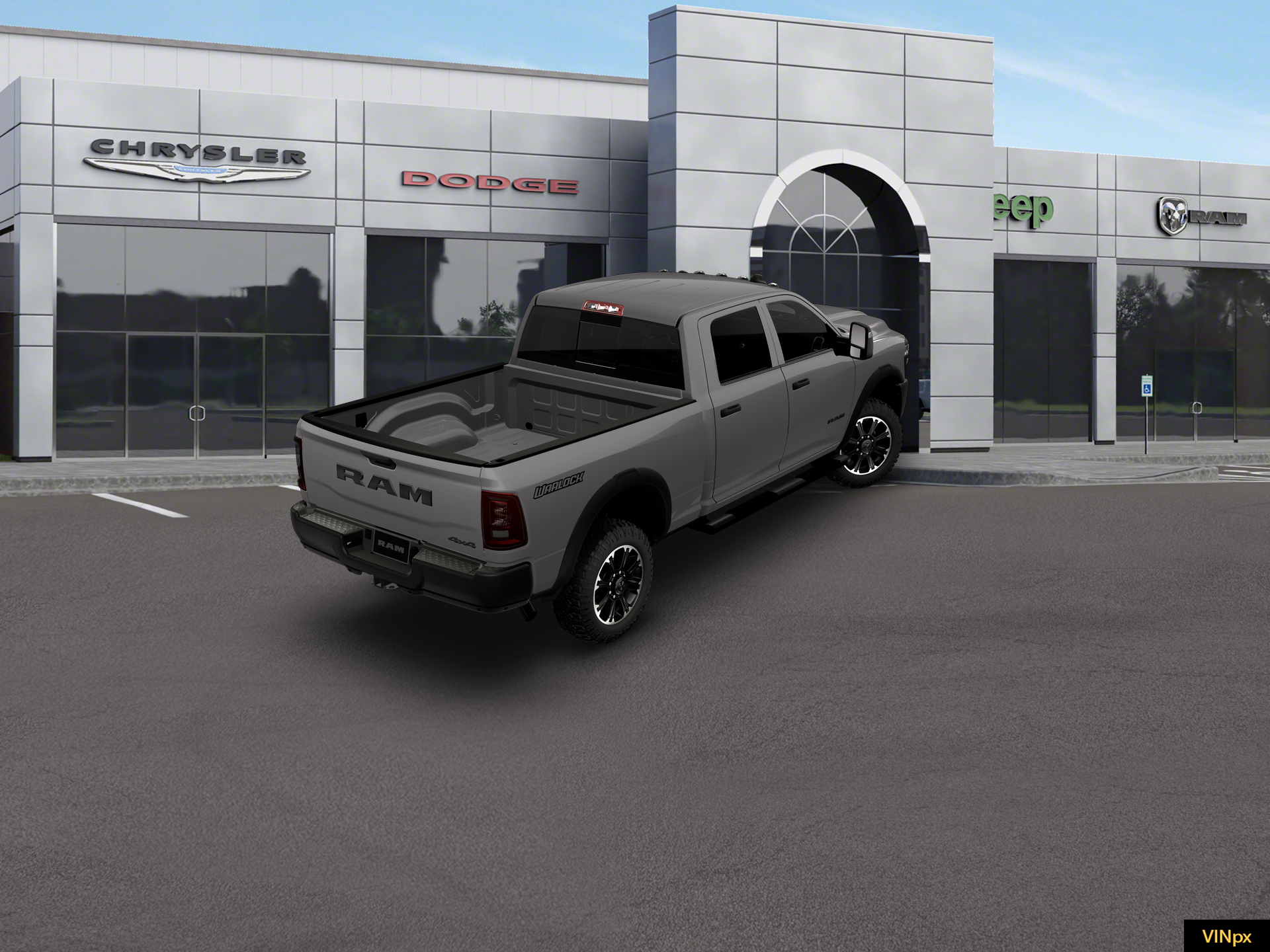 New 2026 Ceramic Gray Clear-Coat Exterior Paint RAM  image 7