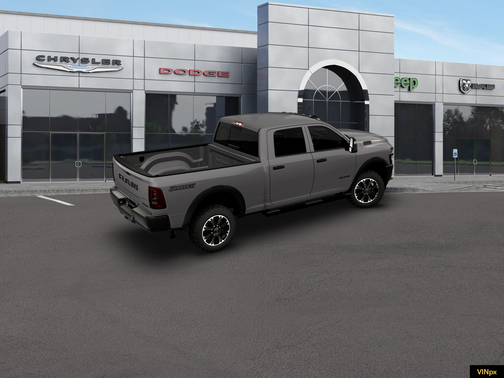 New 2026 Ceramic Gray Clear-Coat Exterior Paint RAM  image 8