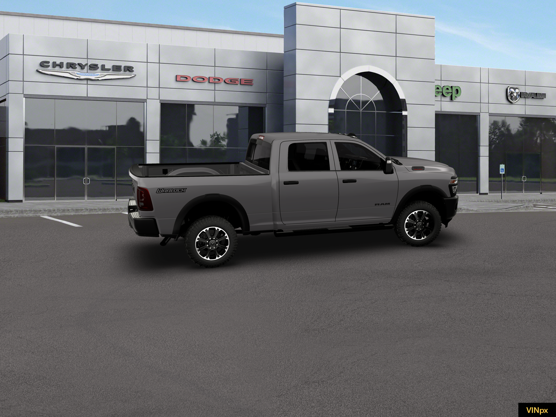 New 2026 Ceramic Gray Clear-Coat Exterior Paint RAM  image 15