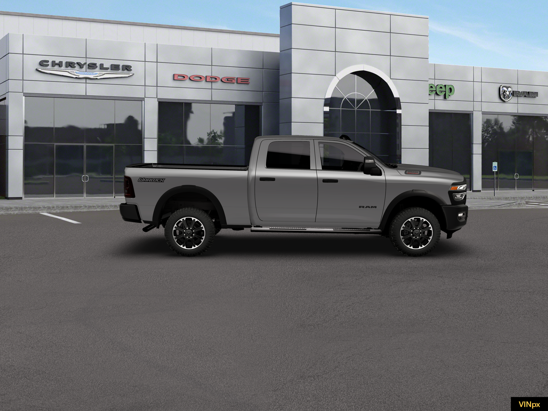 New 2026 Ceramic Gray Clear-Coat Exterior Paint RAM  image 9