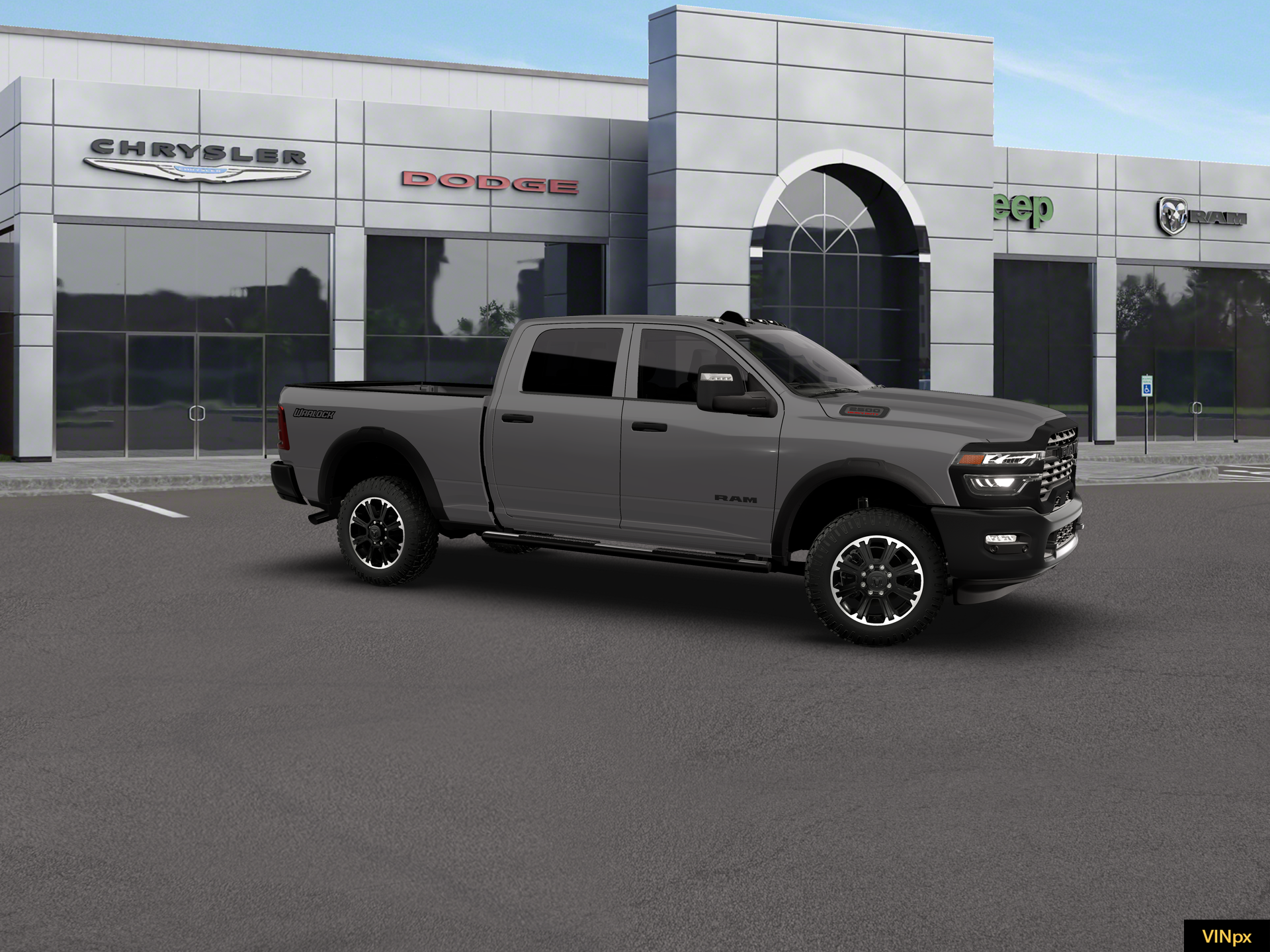 New 2026 Ceramic Gray Clear-Coat Exterior Paint RAM  image 10