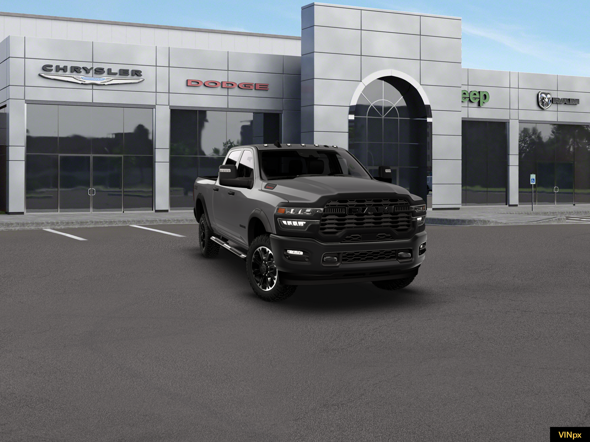 New 2026 Ceramic Gray Clear-Coat Exterior Paint RAM  image 16