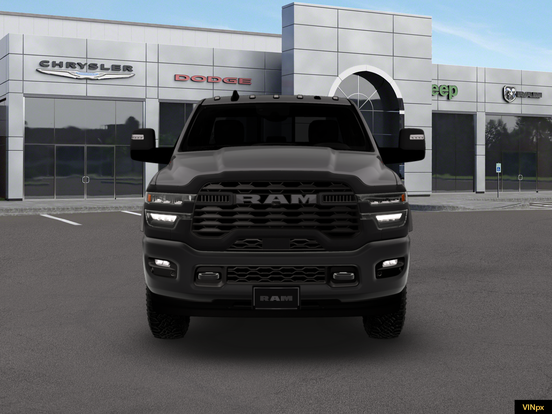 New 2026 Ceramic Gray Clear-Coat Exterior Paint RAM Warlock image 6