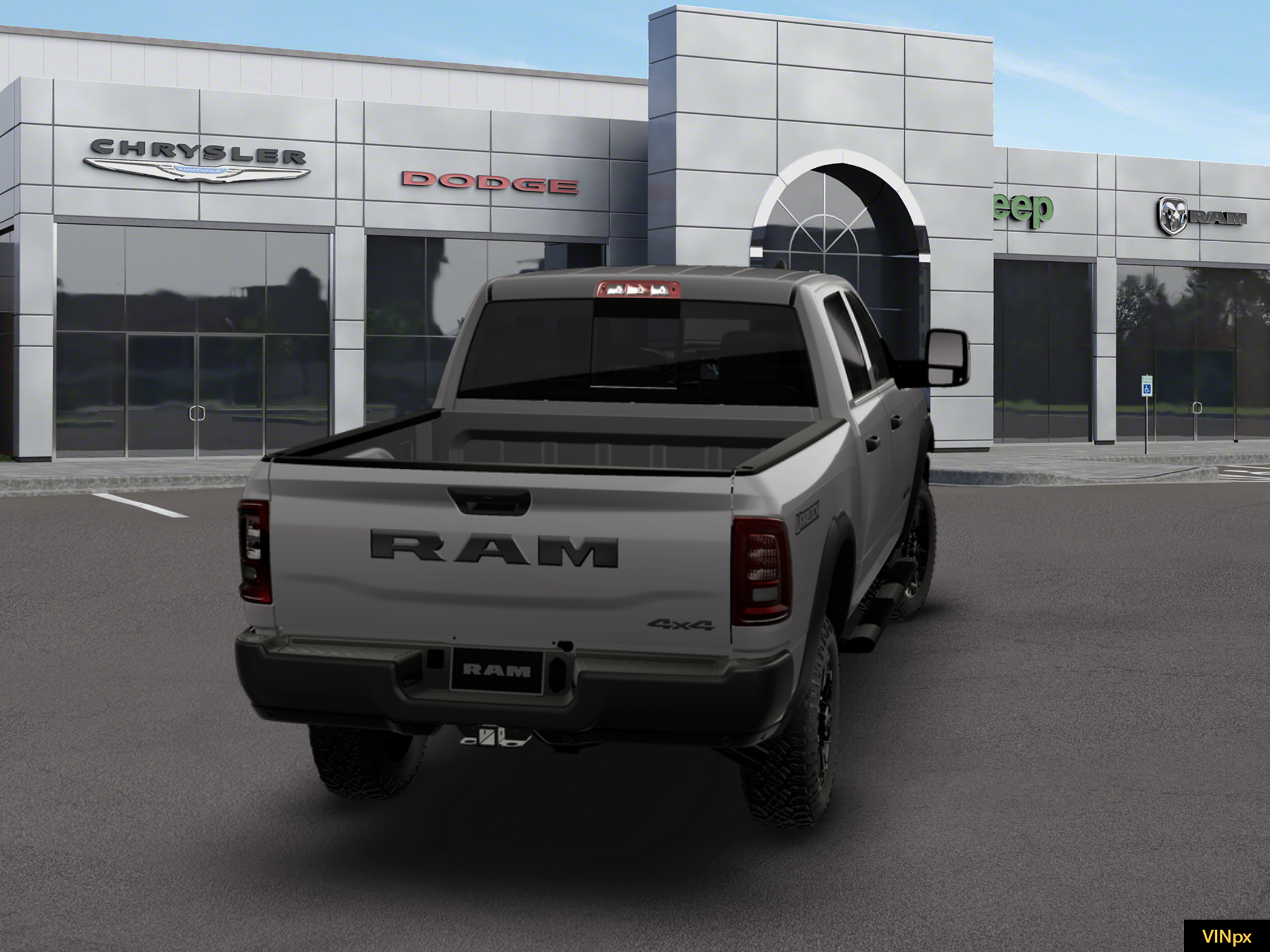 New 2026 Ceramic Gray Clear-Coat Exterior Paint RAM Warlock image 7