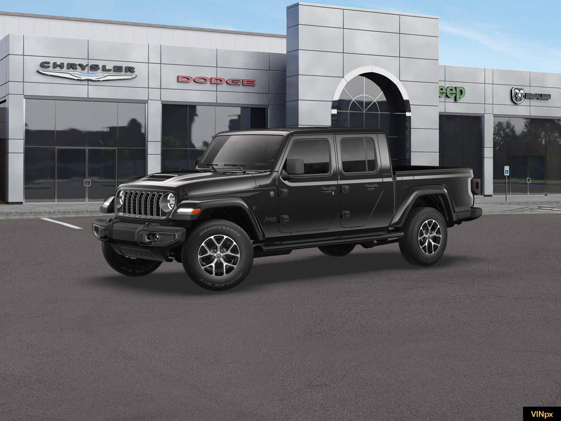 New 2026 Black Clear-Coat Exterior Paint Jeep Sport S image 2
