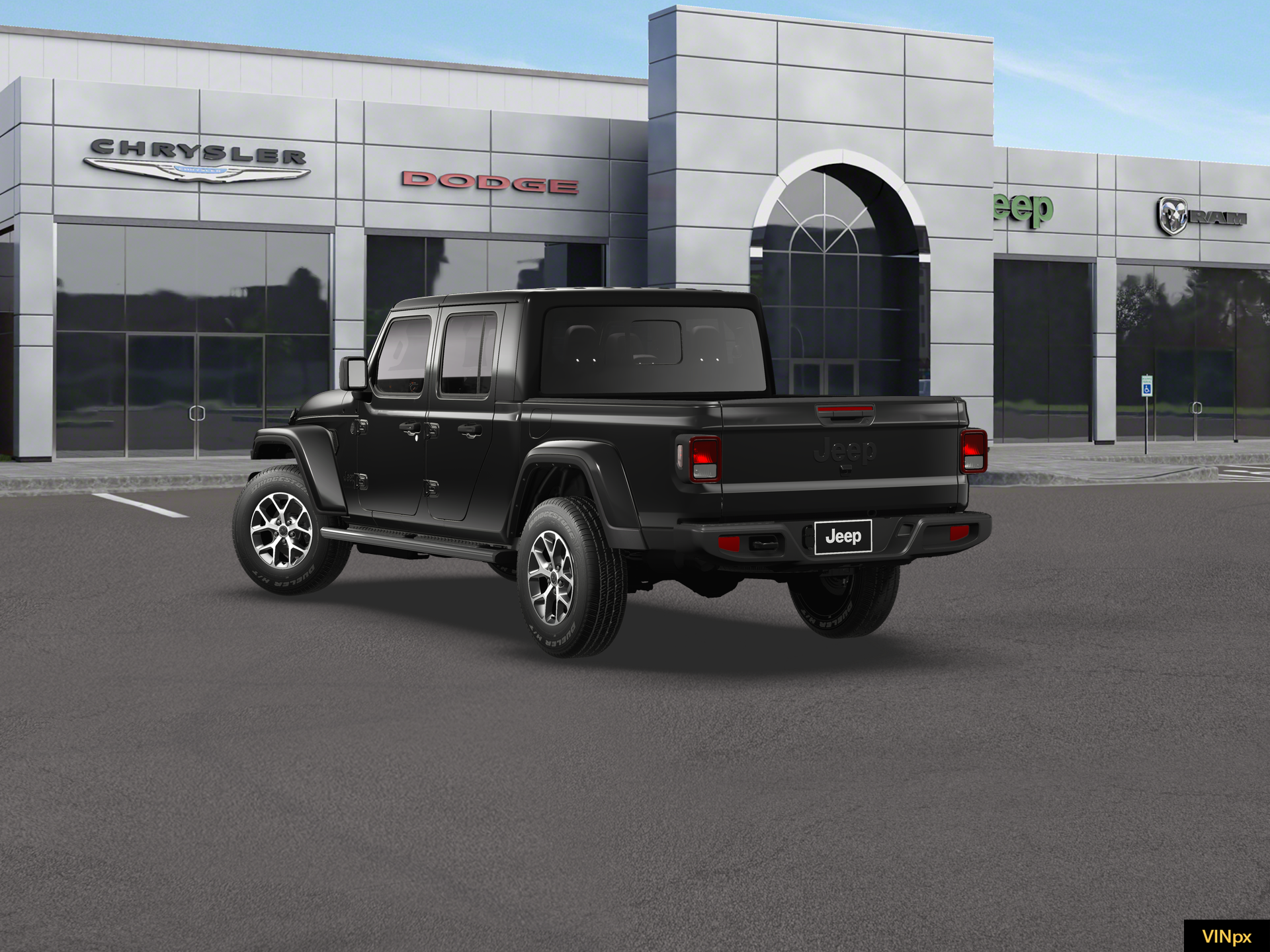 New 2026 Black Clear-Coat Exterior Paint Jeep Sport S image 5