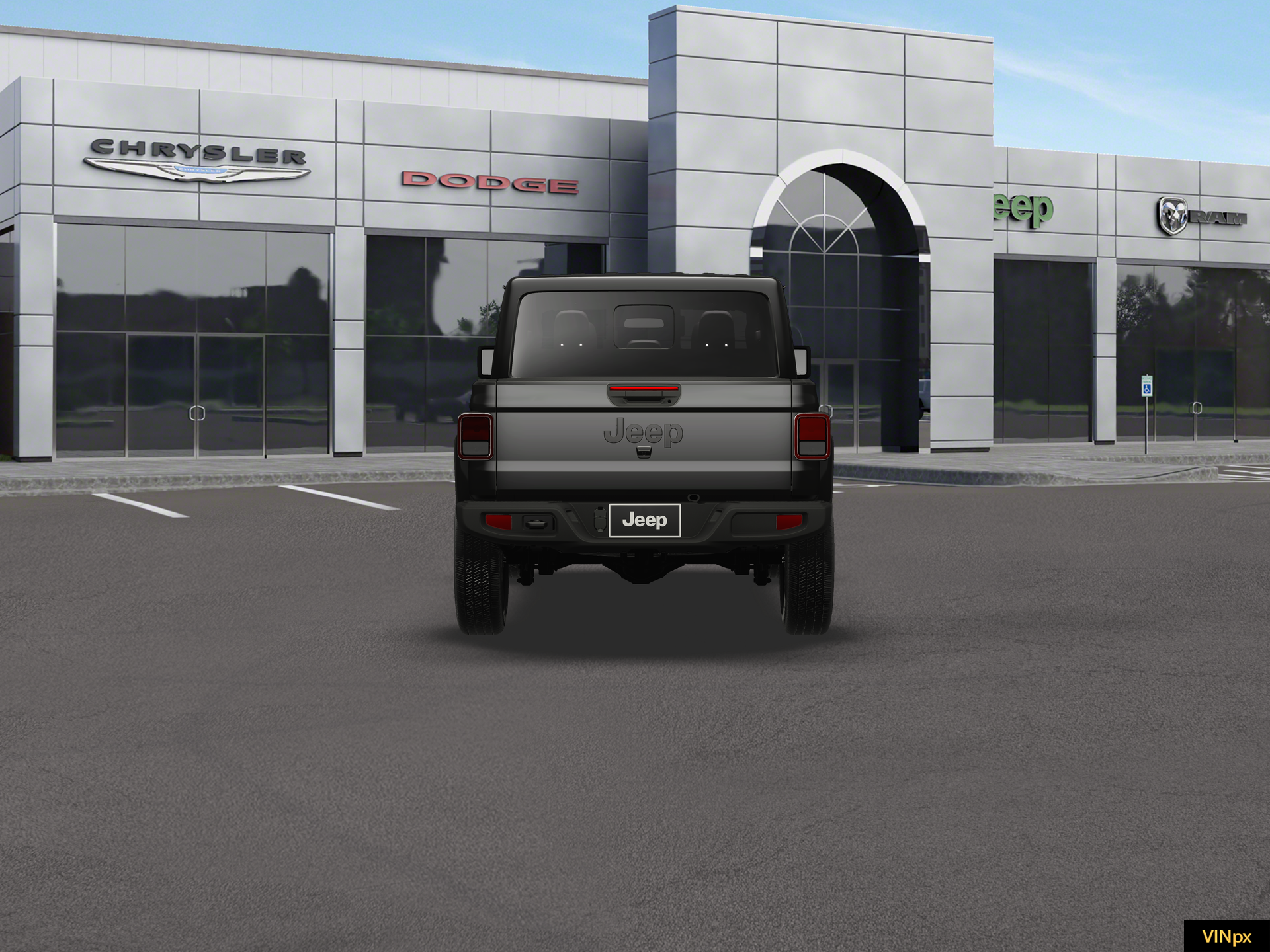 New 2026 Black Clear-Coat Exterior Paint Jeep Sport S image 6
