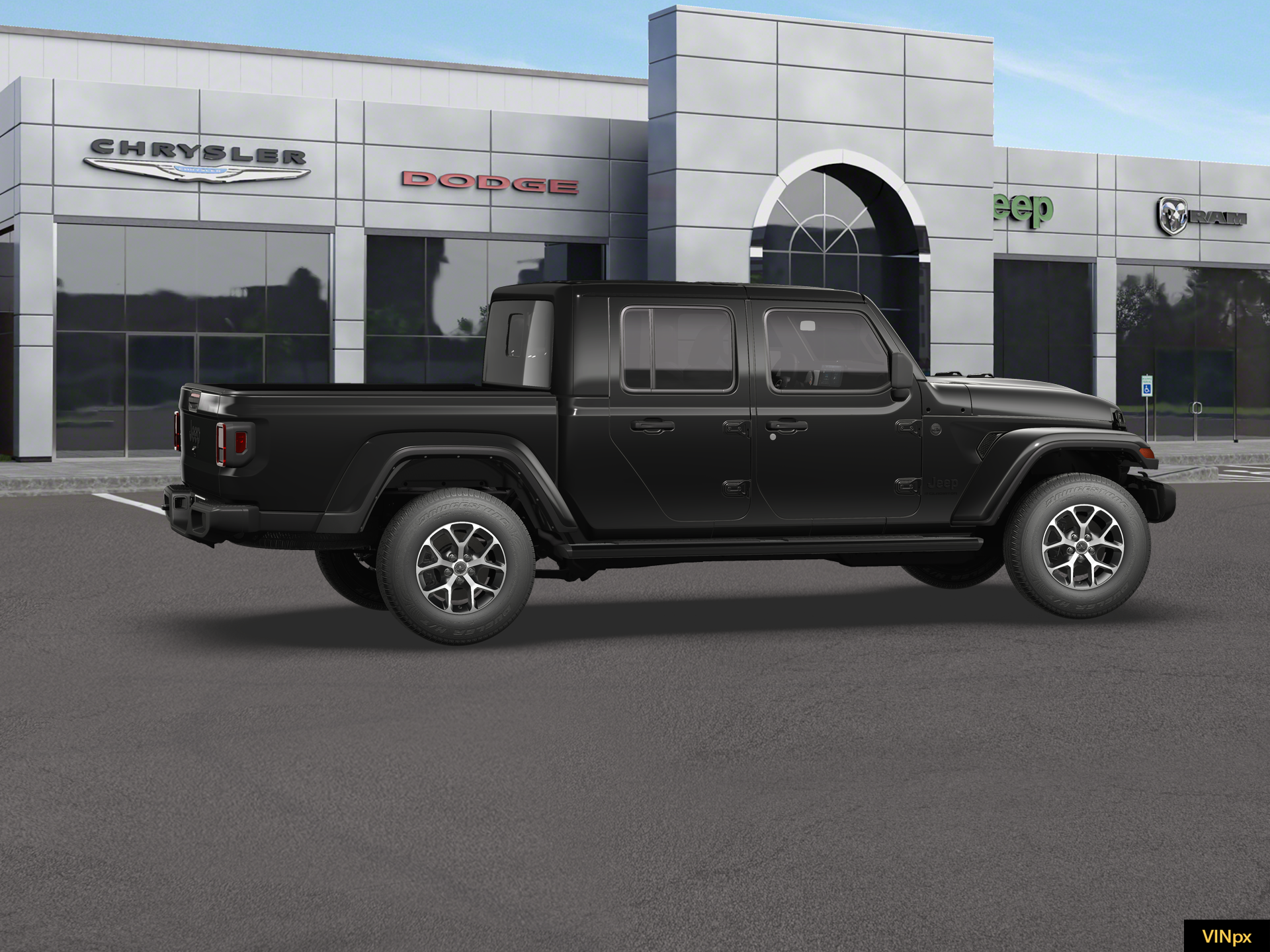 New 2026 Black Clear-Coat Exterior Paint Jeep Sport S image 15