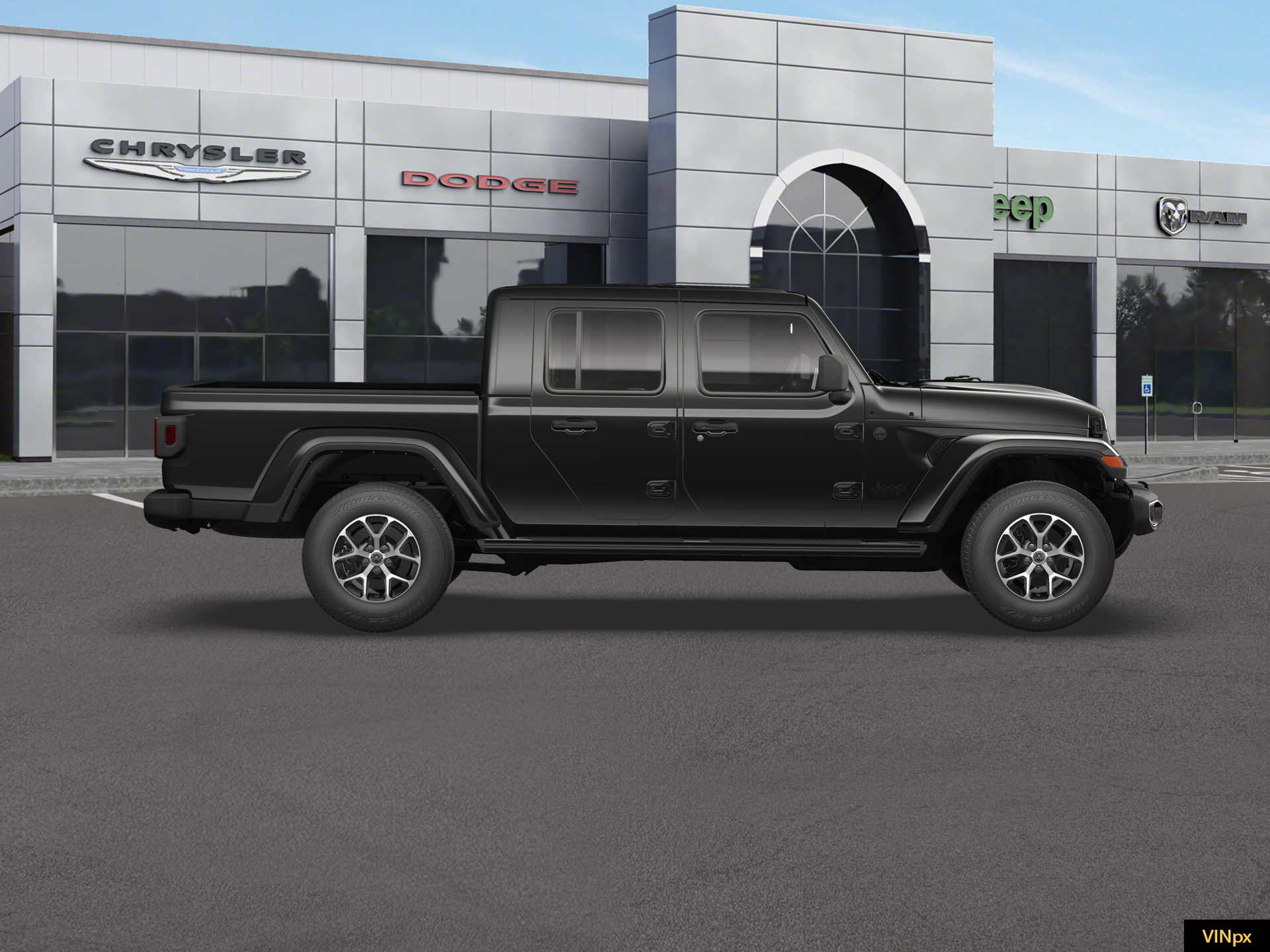 New 2026 Black Clear-Coat Exterior Paint Jeep Sport S image 9