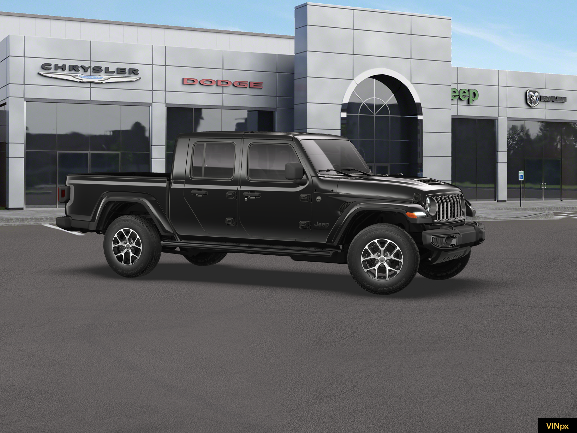 New 2026 Black Clear-Coat Exterior Paint Jeep Sport S image 10