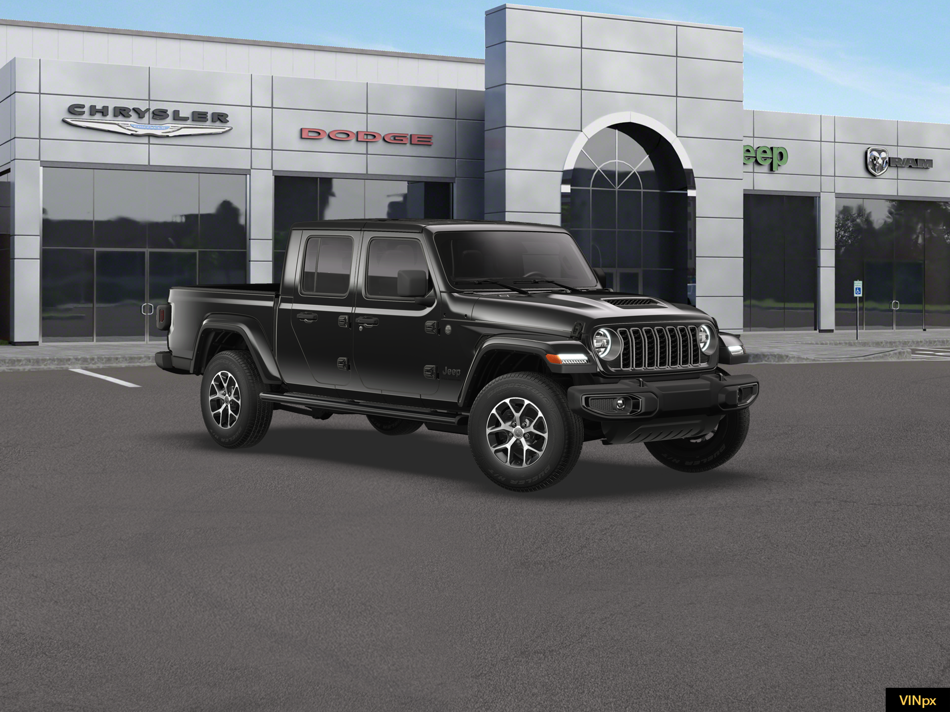 New 2026 Black Clear-Coat Exterior Paint Jeep Sport S image 11