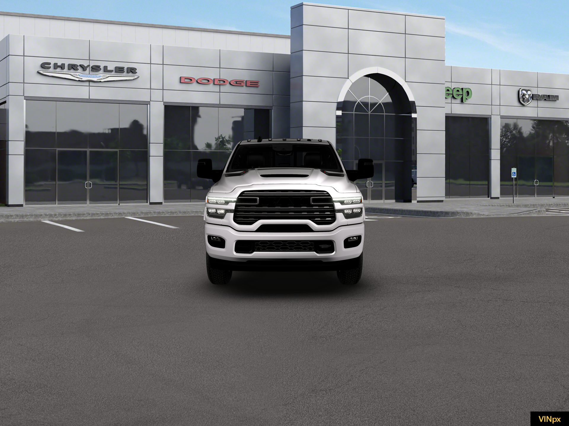 New 2026 Bright White Clear-Coat Exterior Paint RAM Limited image 12