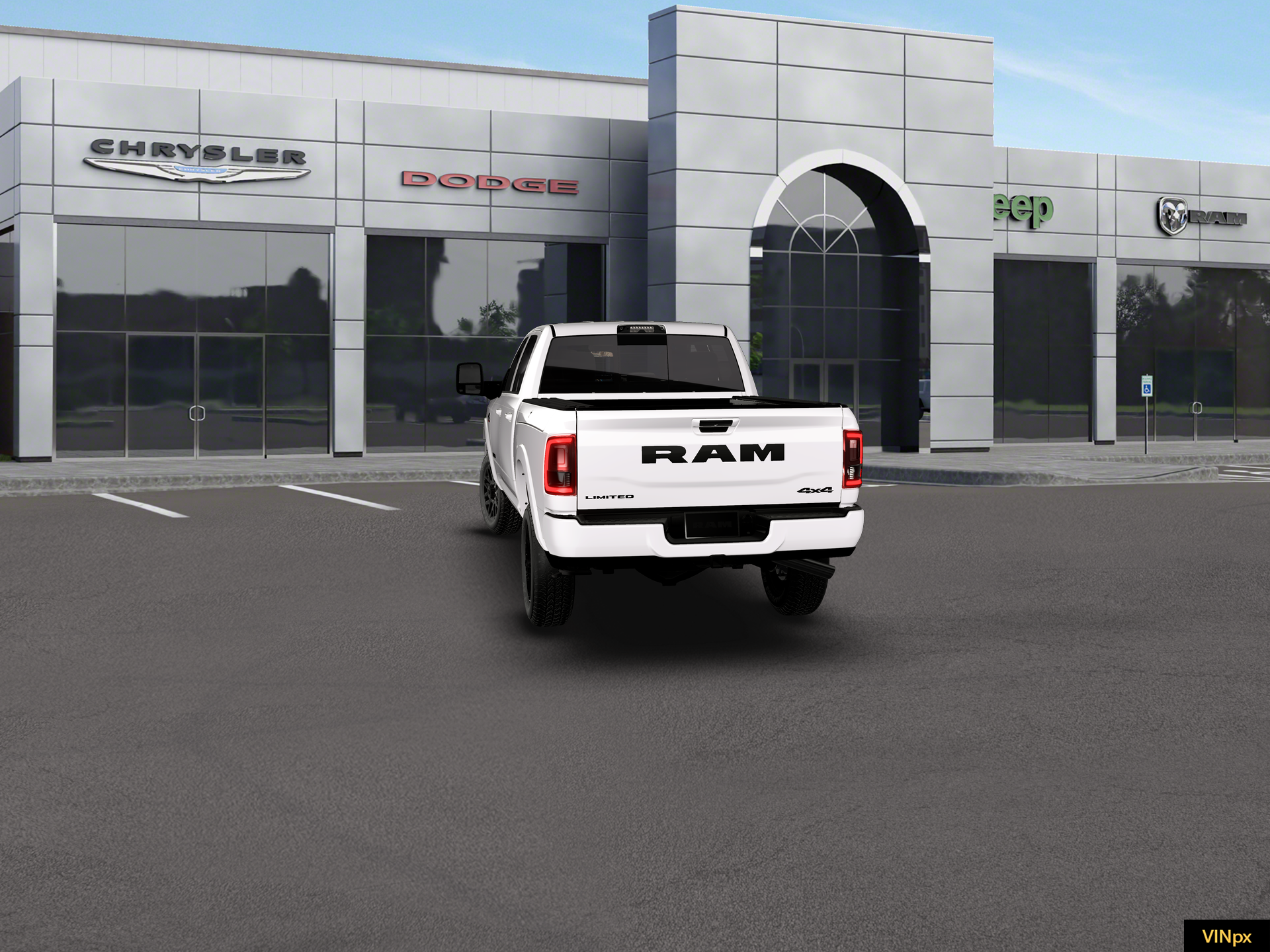 New 2026 Bright White Clear-Coat Exterior Paint RAM Limited image 13