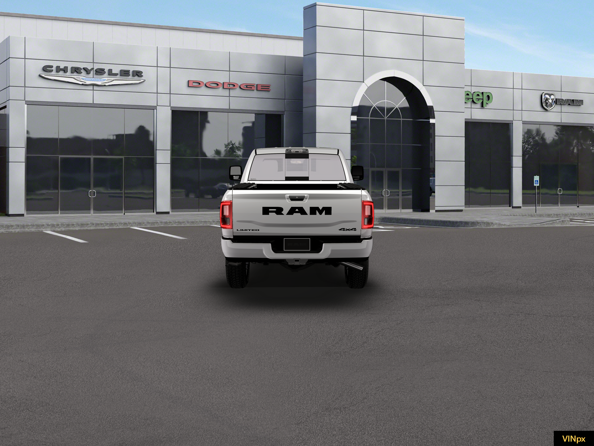 New 2026 Bright White Clear-Coat Exterior Paint RAM Limited image 6