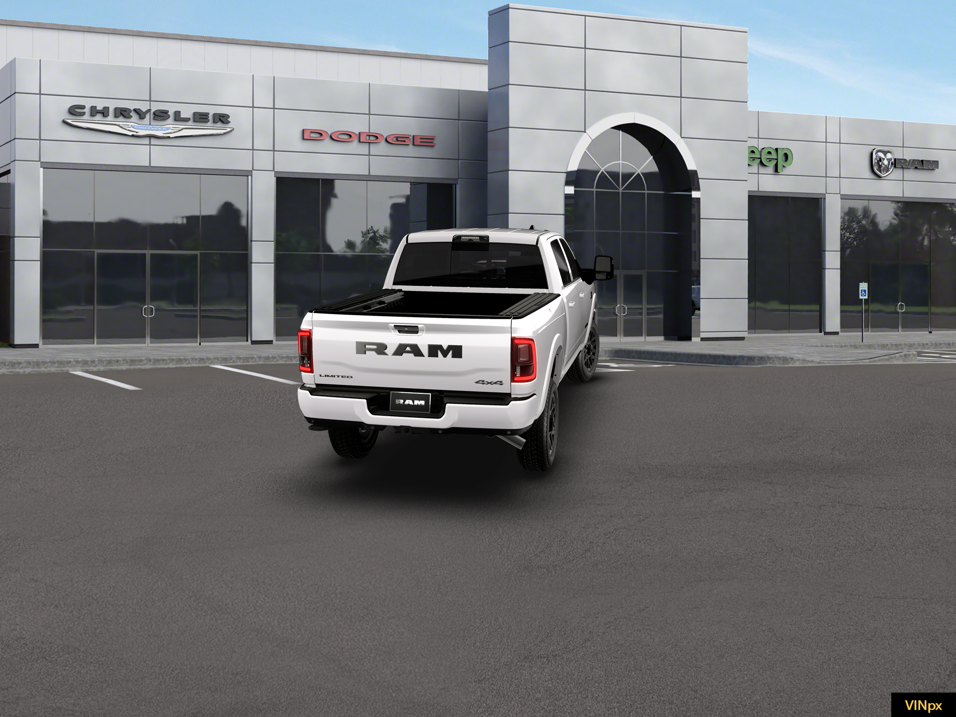 New 2026 Bright White Clear-Coat Exterior Paint RAM Limited image 14
