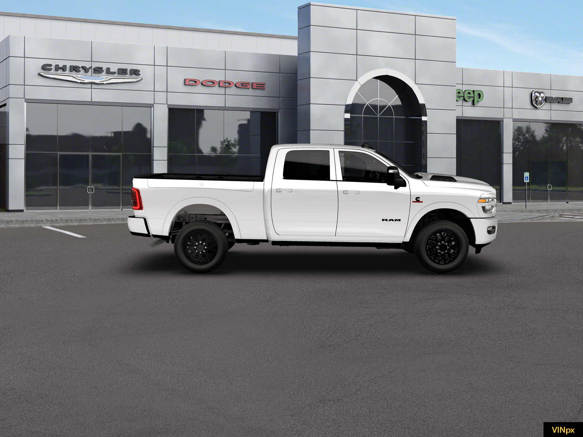 New 2026 Bright White Clear-Coat Exterior Paint RAM Limited image 9