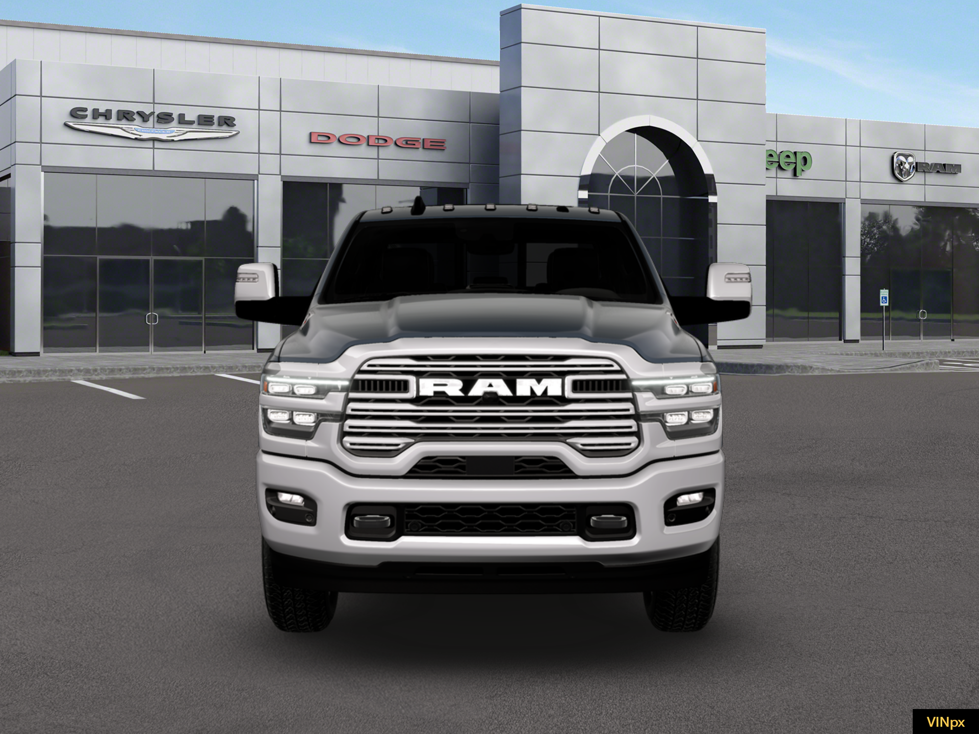 New 2026 Forged Blue Metallic Exterior Paint RAM LARAMIE image 8