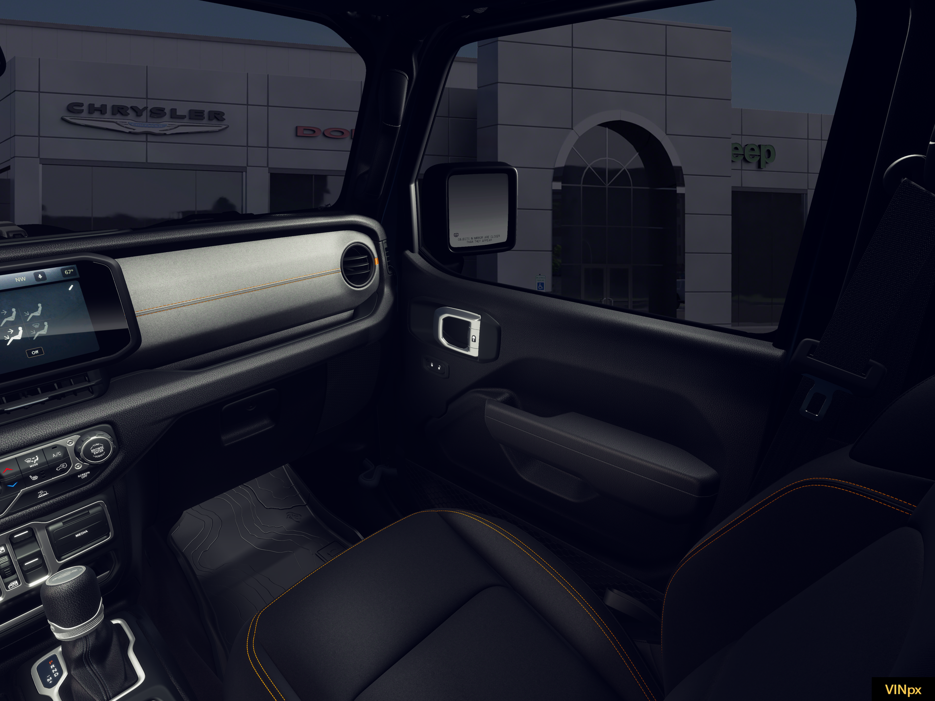 New 2026 Black Clear-Coat Exterior Paint Jeep Sport S image 7