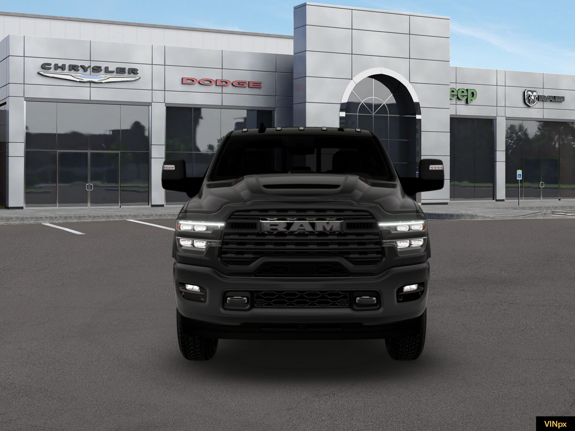 New 2026 Diamond Black Crystal Pearl-Coat Exterior Paint RAM Limited image 5
